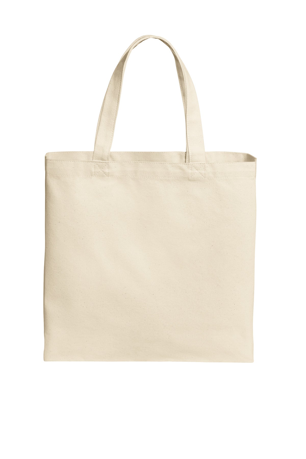 Port Authority Cotton Canvas Tote BG424 in Natural