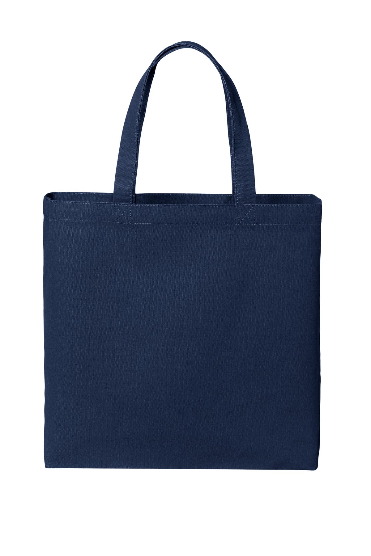 Port Authority Cotton Canvas Tote BG424 in River Blue Navy