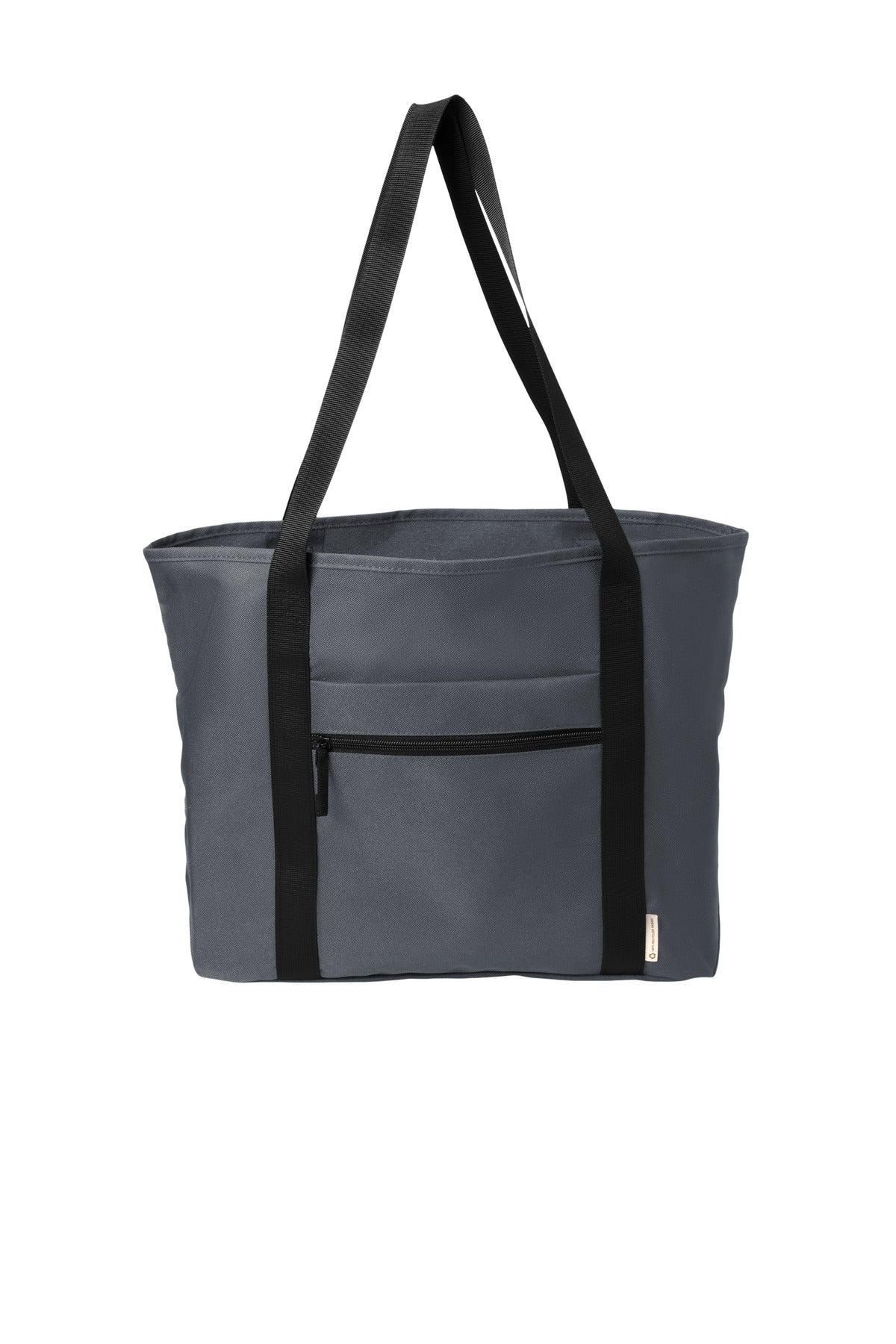 Port Authority C-FREE Recycled Tote BG470 in Grey Steel