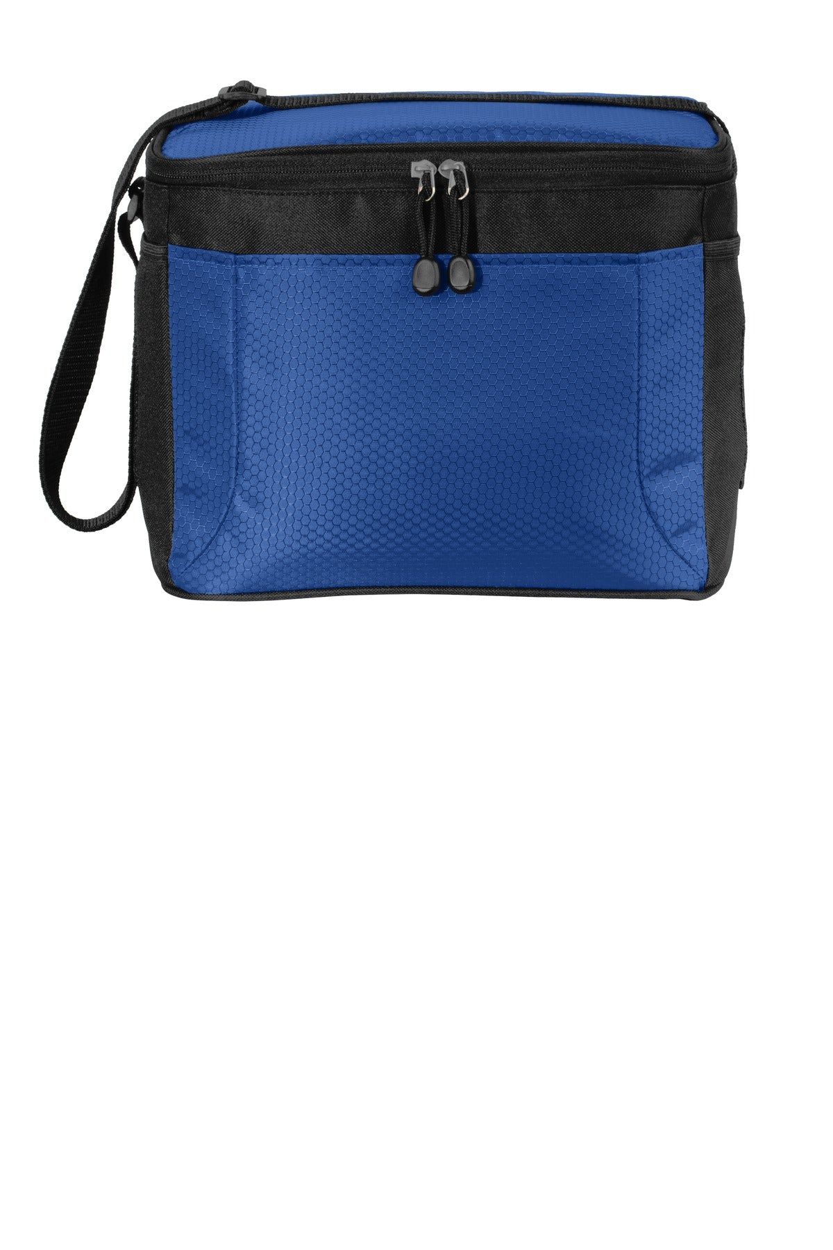 Port Authority 12-Can Cube Cooler. BG513 in Twilight Blue/ Black