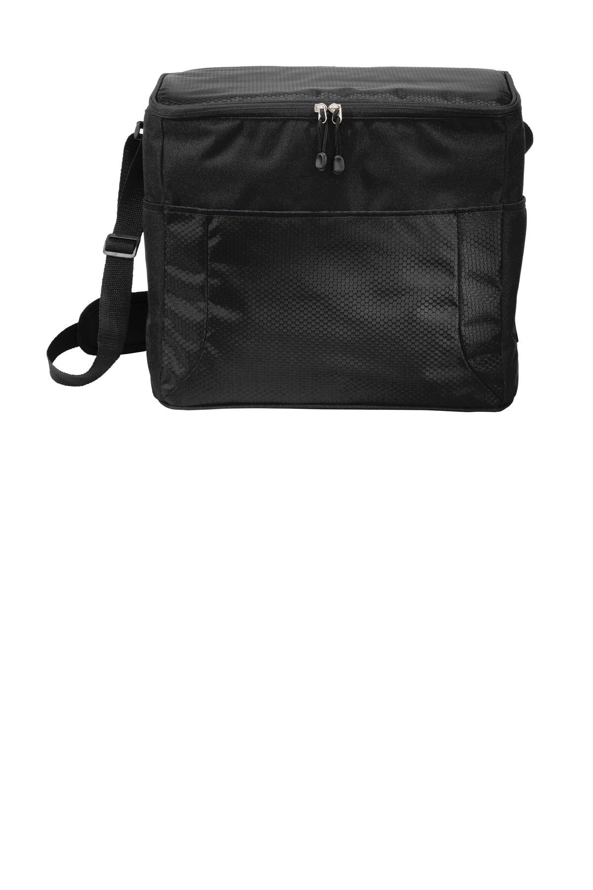 Port Authority 24-Can Cube Cooler. BG514 in Black/ Black