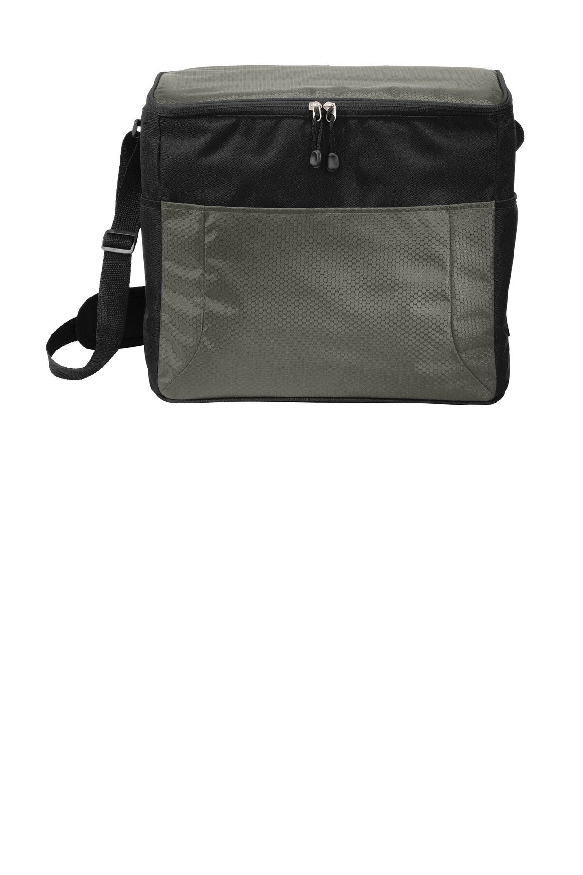 Port Authority 24-Can Cube Cooler. BG514 in Grey/ Black