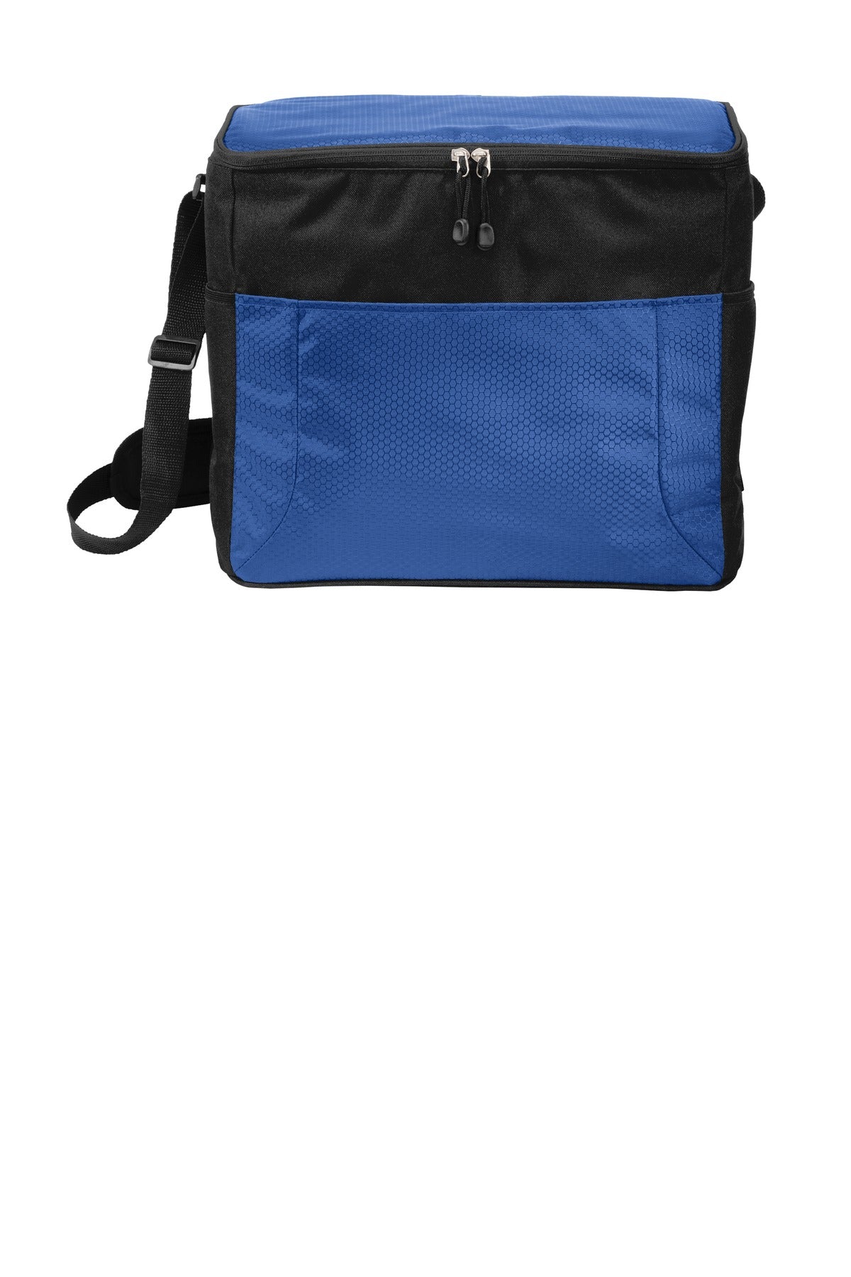 Port Authority 24-Can Cube Cooler. BG514 in Twilight Blue/ Black