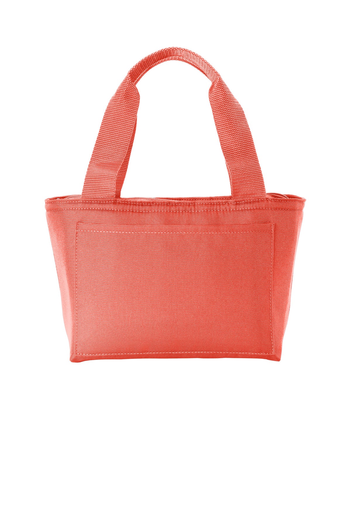 Port Authority Insulated Lunch Tote BG518 in Coral Splash