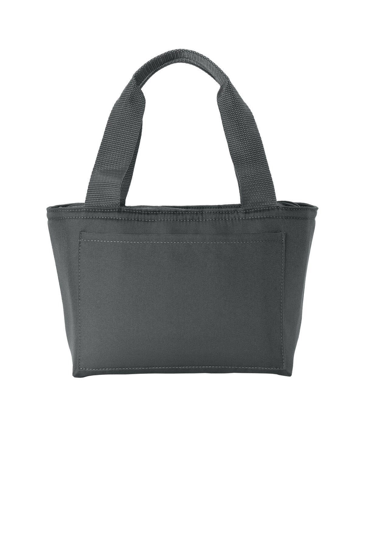 Port Authority Insulated Lunch Tote BG518 in Grey Steel