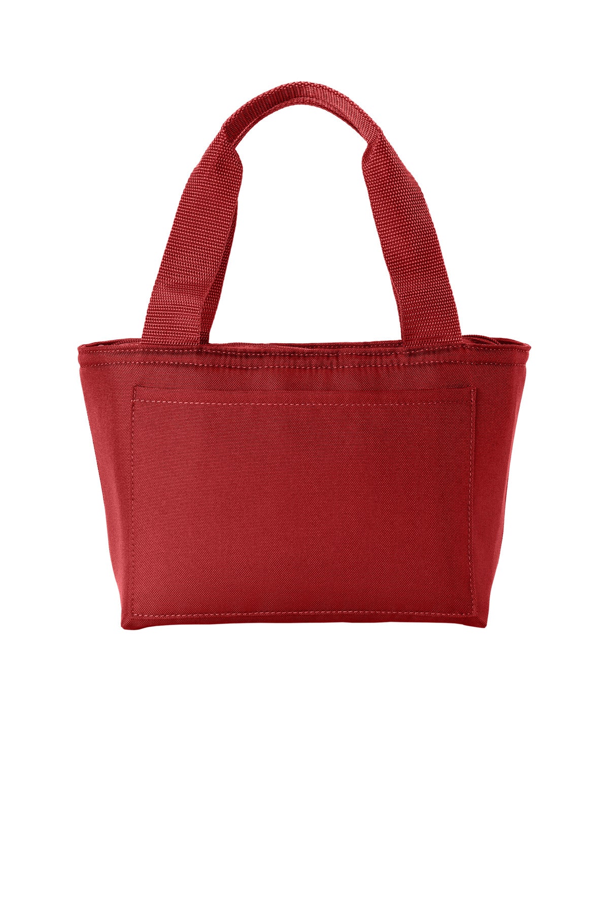 Port Authority Insulated Lunch Tote BG518 in Rich Red