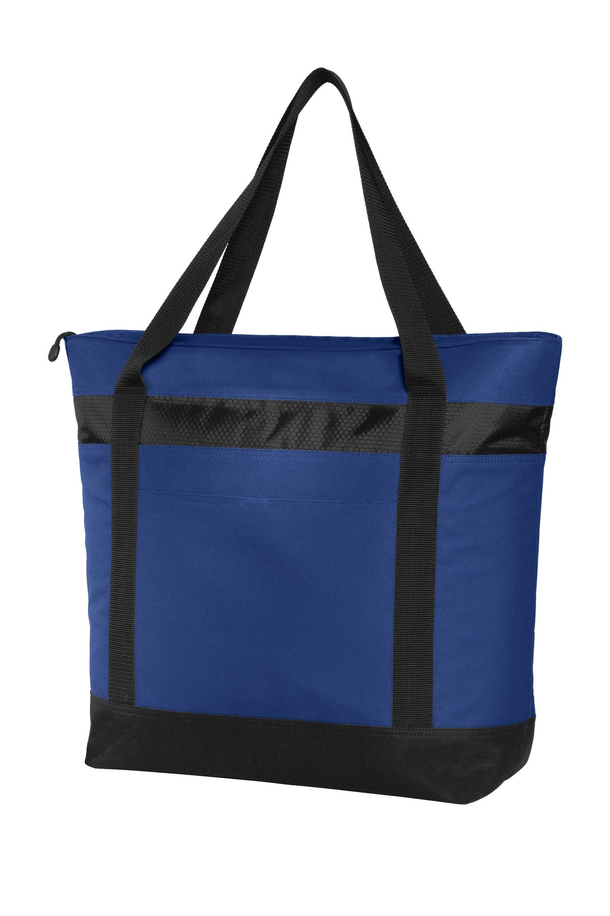Port Authority Large Tote Cooler. BG527 in True Royal/ Black