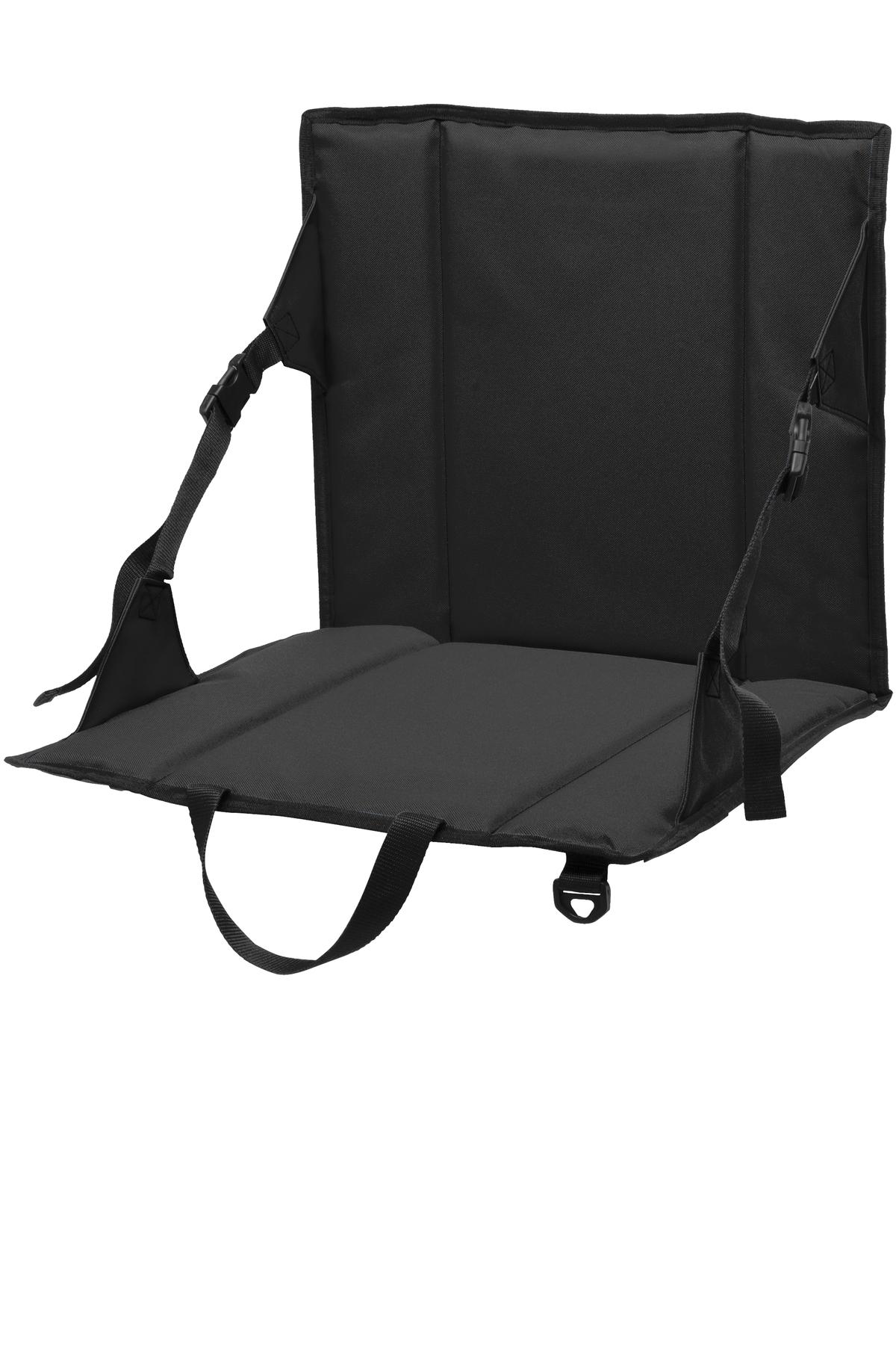 Port Authority Stadium Seat. BG601 in Black