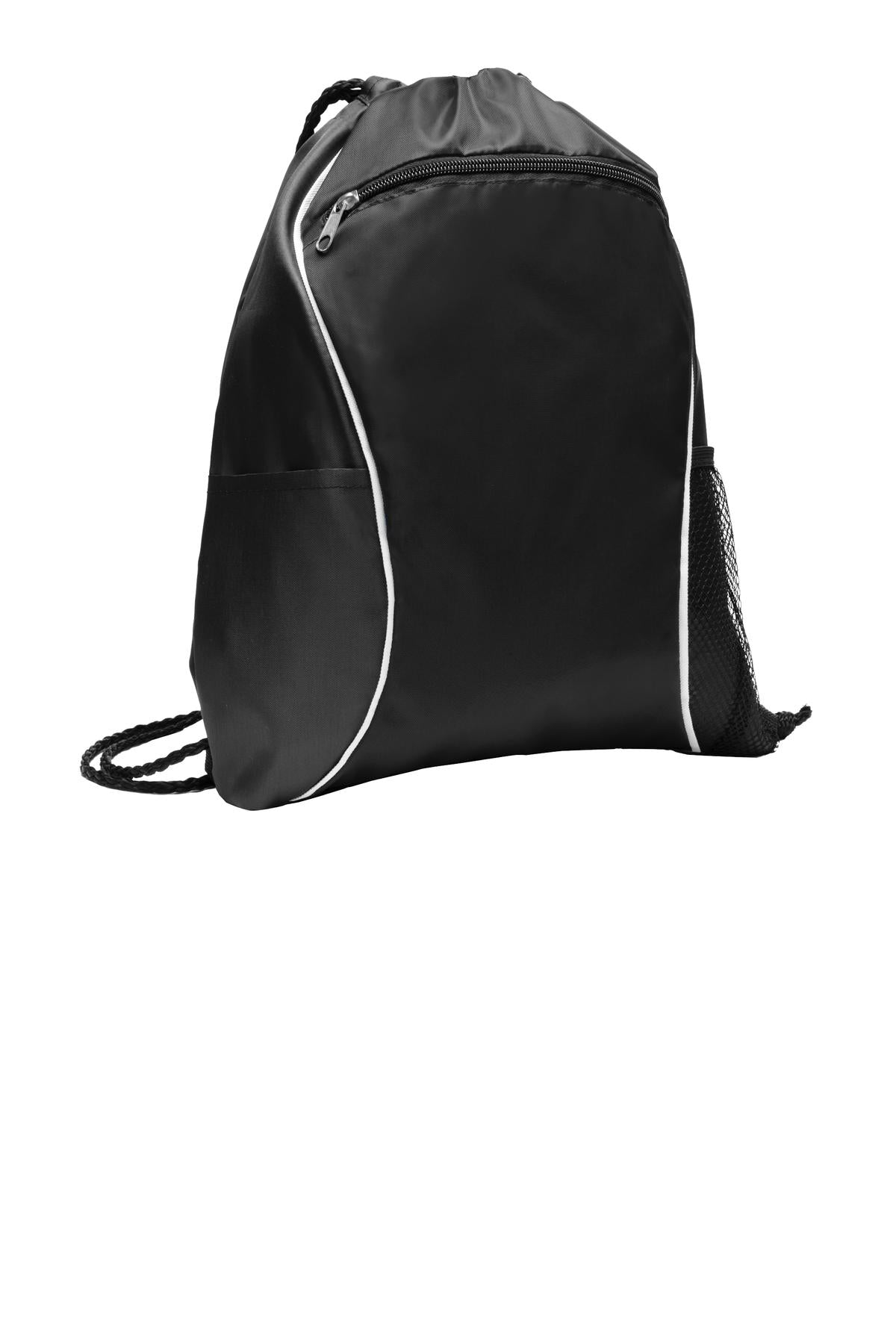 Port Authority Fast Break Cinch Pack. BG613 in Black