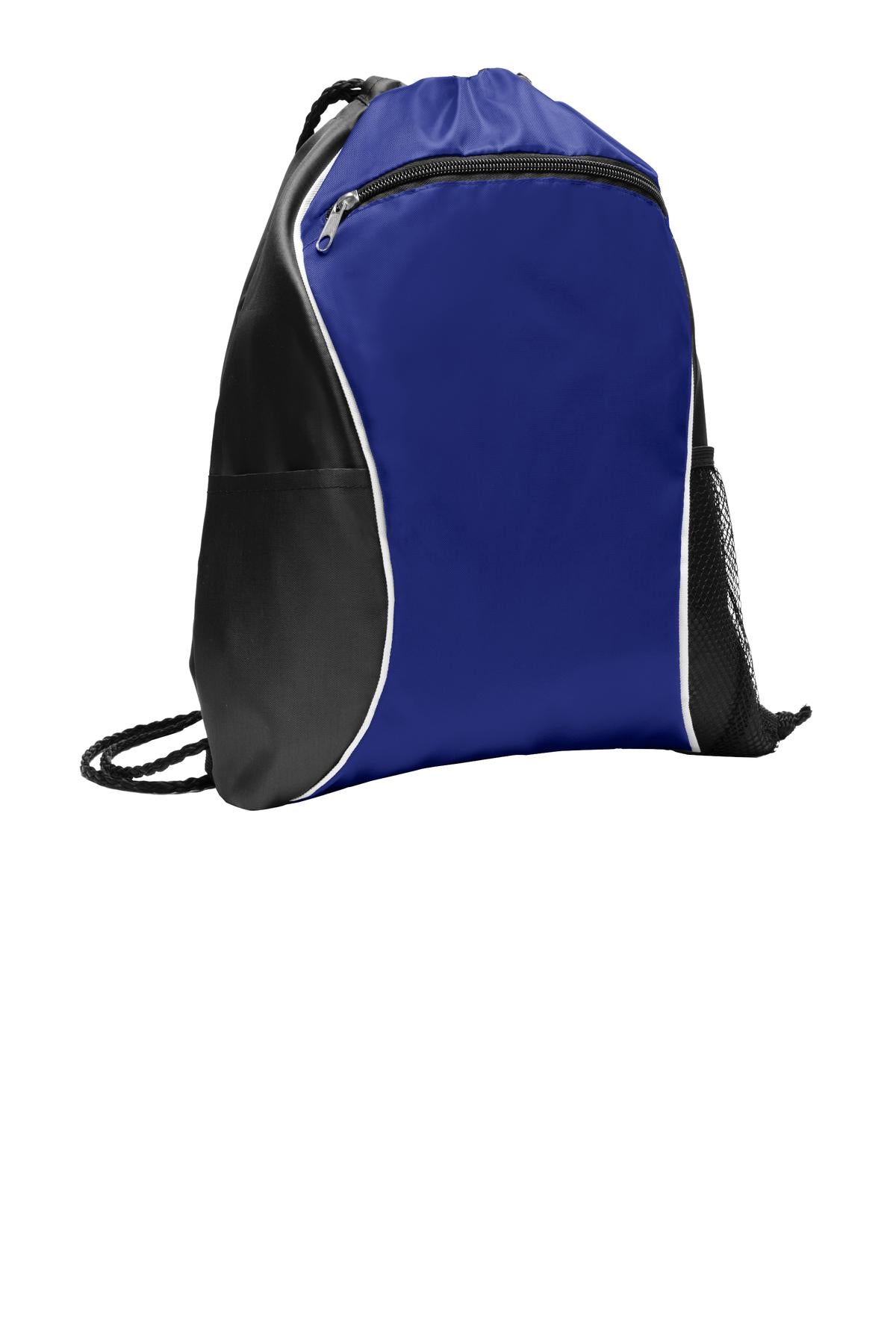Port Authority Fast Break Cinch Pack. BG613 in Hyper Blue