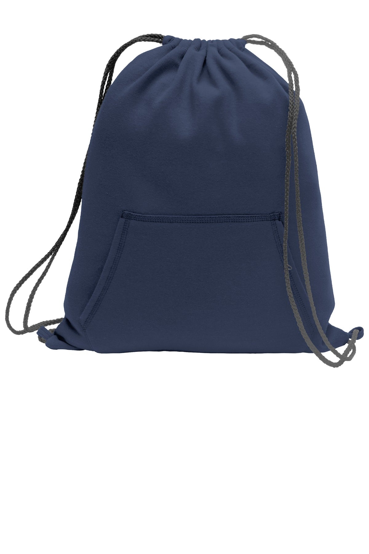 Port & Co Core Fleece Sweatshirt Cinch Pack. BG614 in Navy