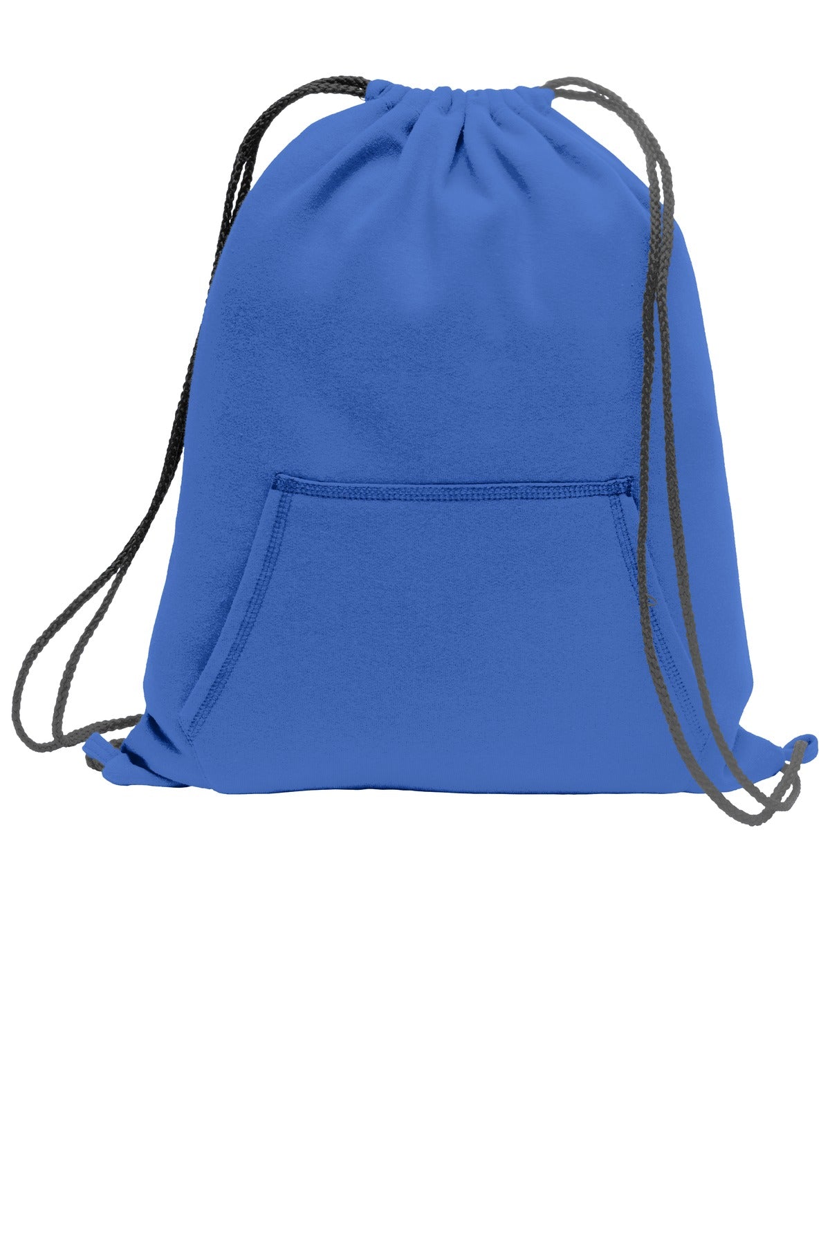 Port & Co Core Fleece Sweatshirt Cinch Pack. BG614 in Royal