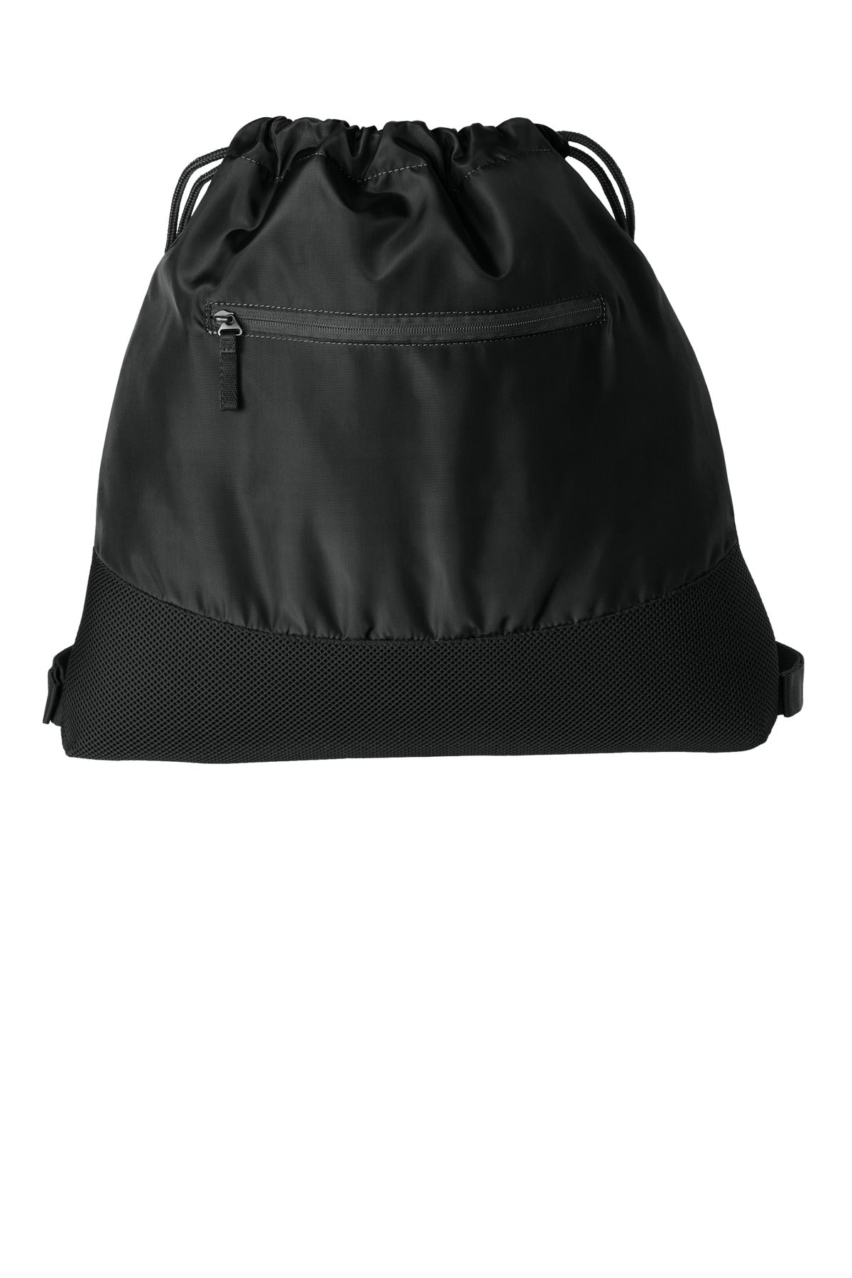 Port Authority Agility Mesh Pocket Cinch BG619 in Deep Black