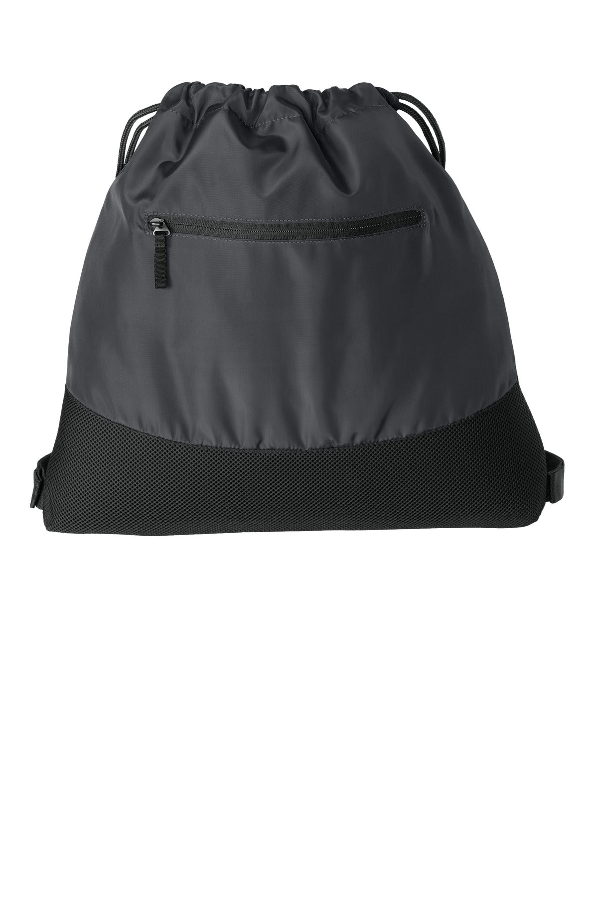 Port Authority Agility Mesh Pocket Cinch BG619 in Iron Grey