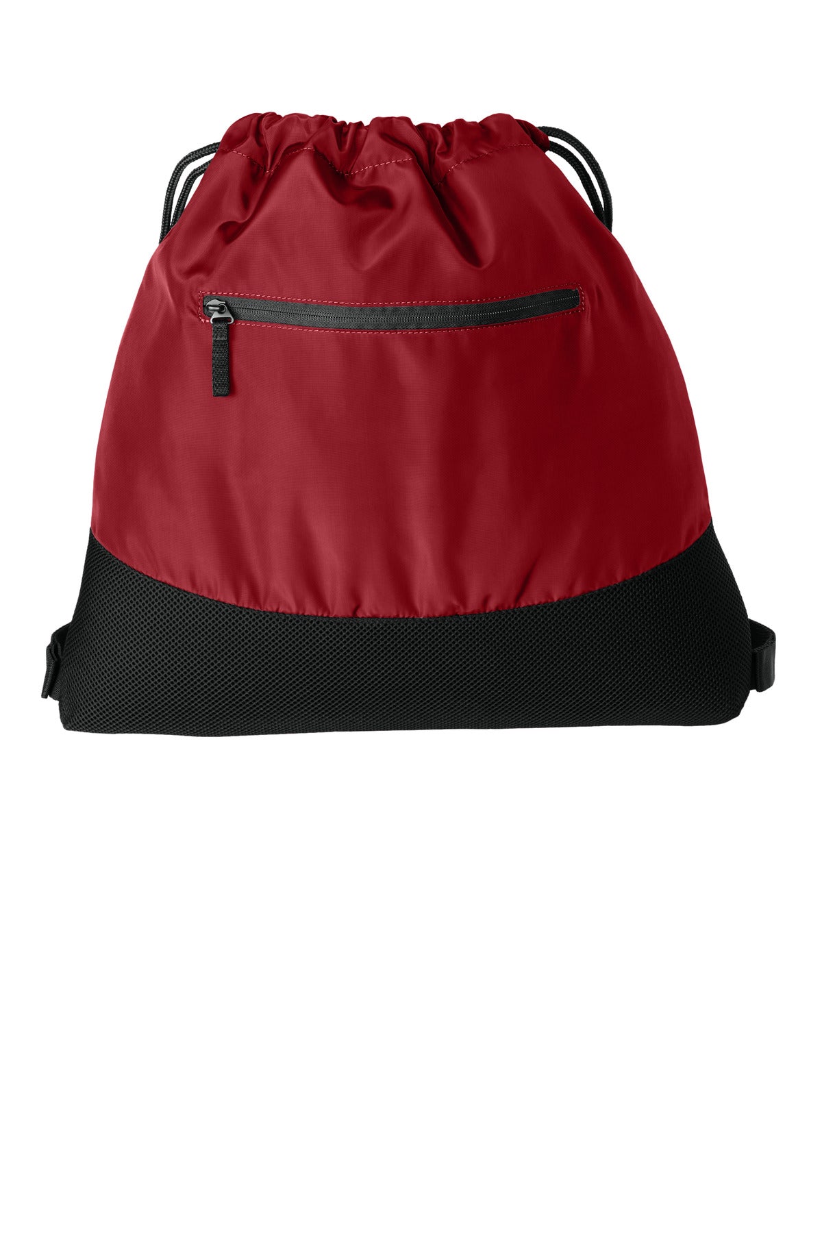 Port Authority Agility Mesh Pocket Cinch BG619 in Rich Red