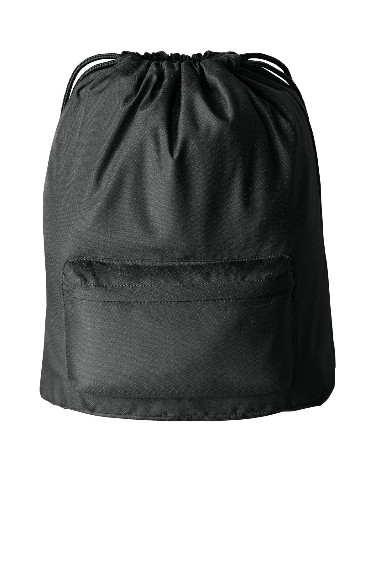 Port Authority Diamond Pocket Cinch BG637 in Deep Black