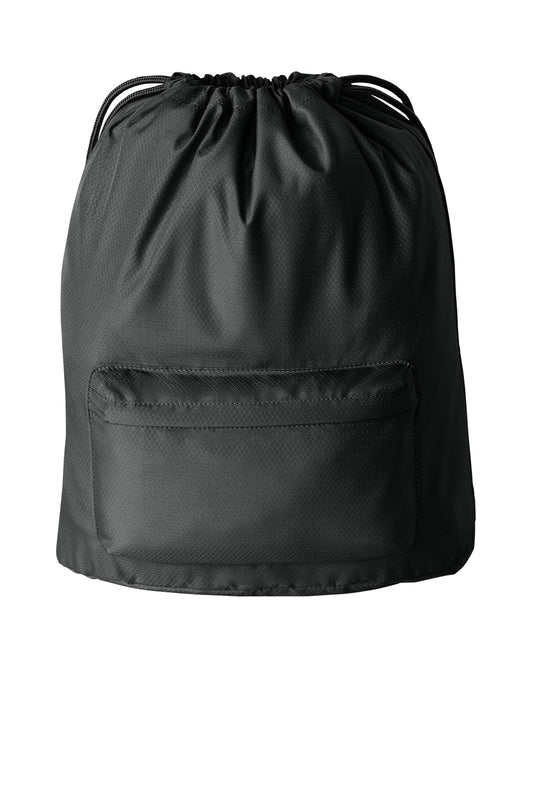 Port Authority Diamond Pocket Cinch BG637 in Deep Black