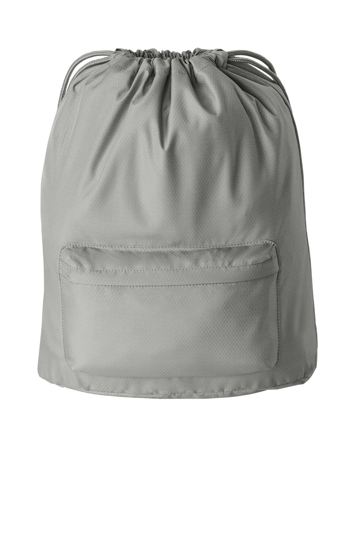 Port Authority Diamond Pocket Cinch BG637 in Gusty Grey