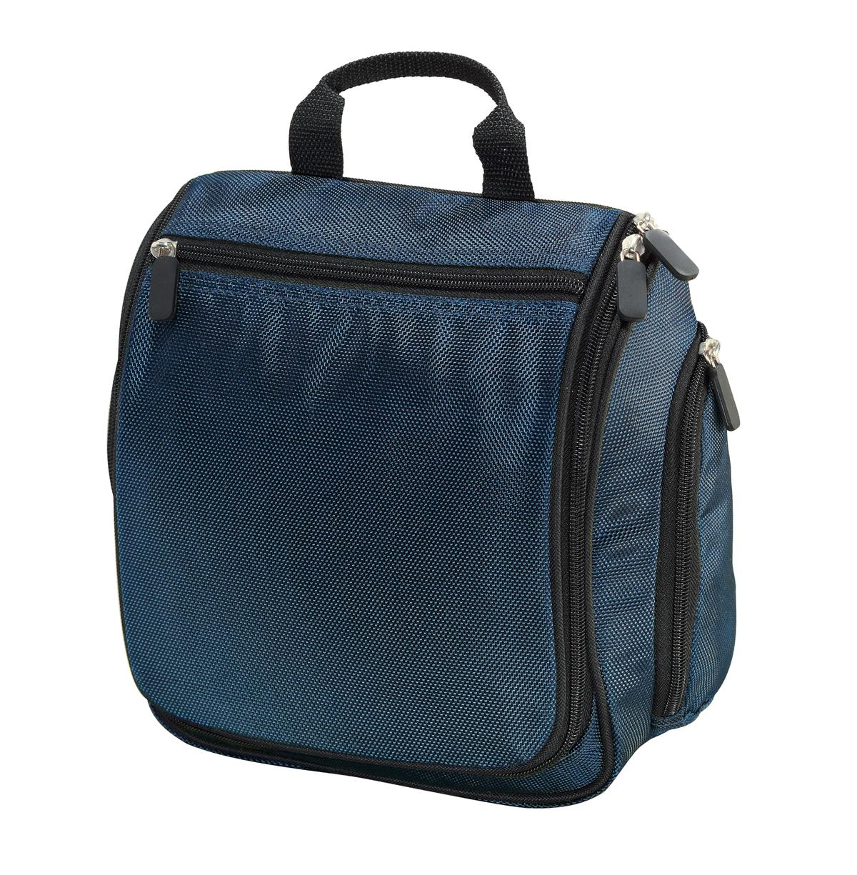 Port Authority Hanging Toiletry Kit. BG700 in Dark Steel Blue