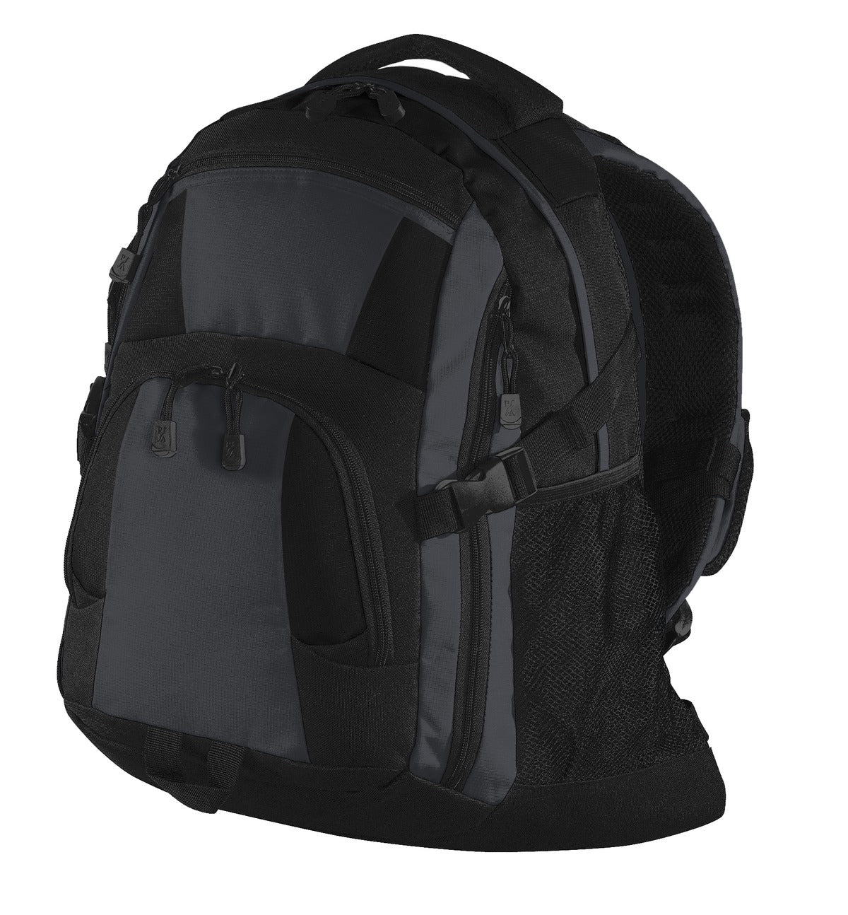 Port Authority Urban Backpack. BG77 in Black/ Magnet/ Black