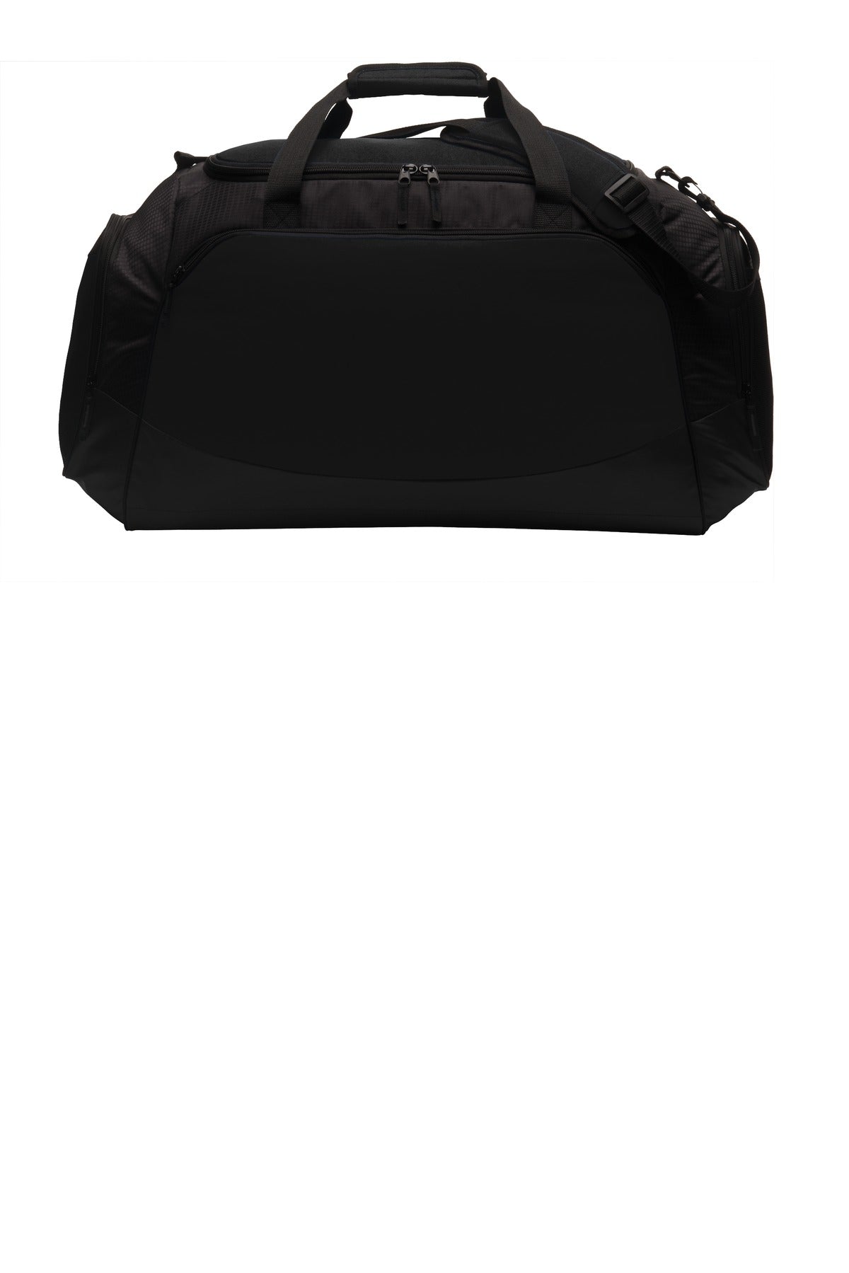 Port Authority Large Active Duffel. BG802 in Black/ Black