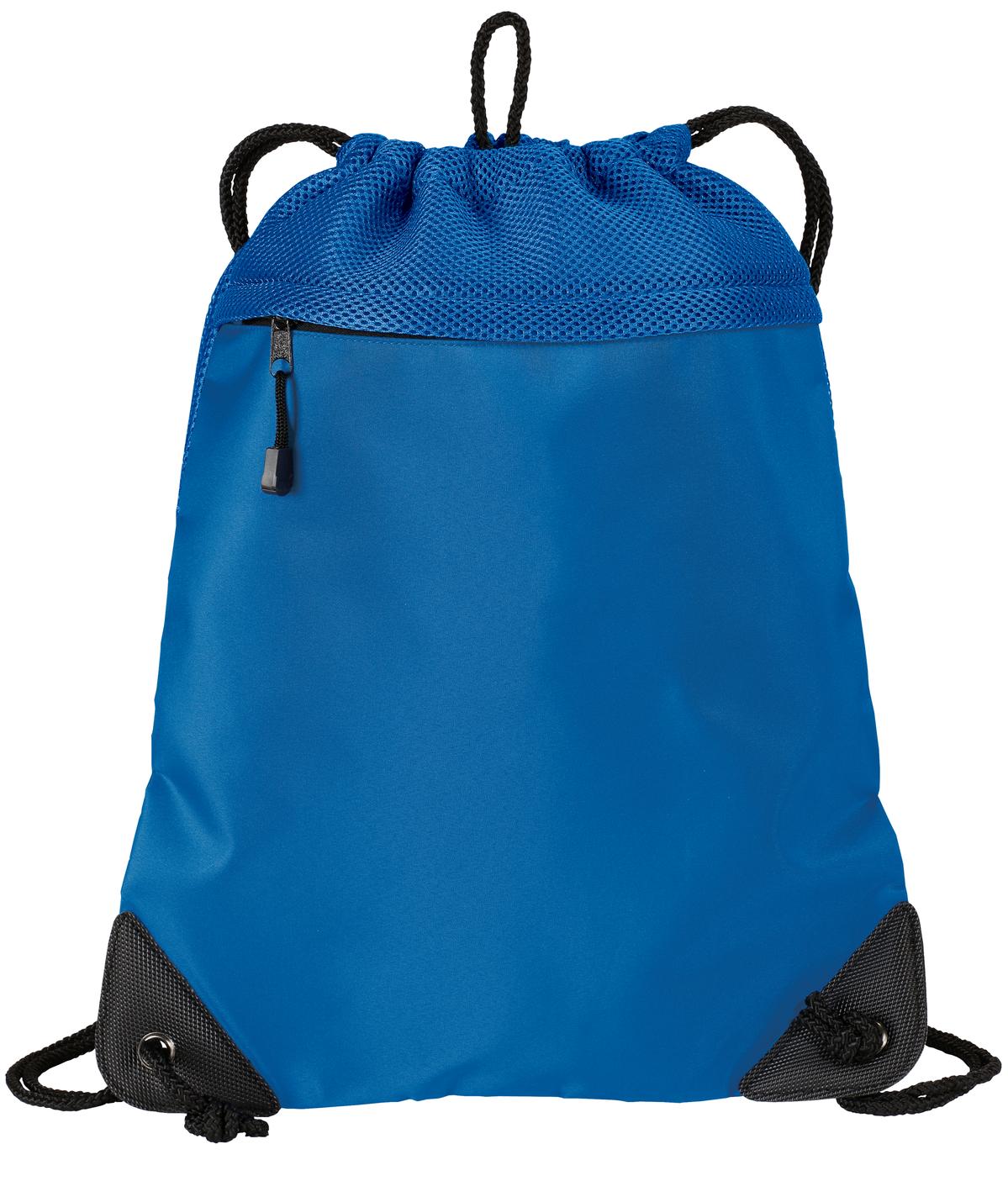 Port Authority - Cinch Pack with Mesh Trim.  BG810 in Snorkel Blue