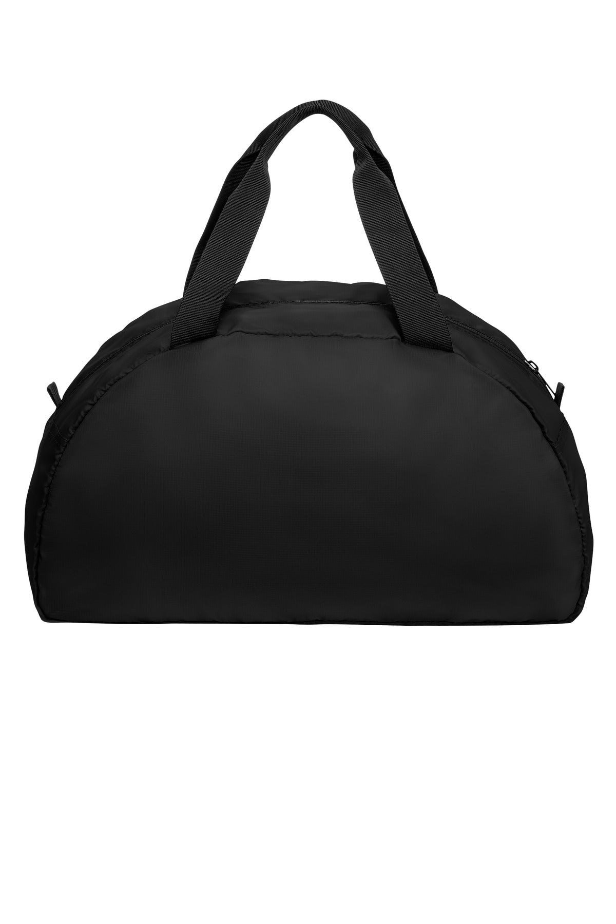 Port Authority Mini Ripstop Dome Duffel BG819 in Deep Black