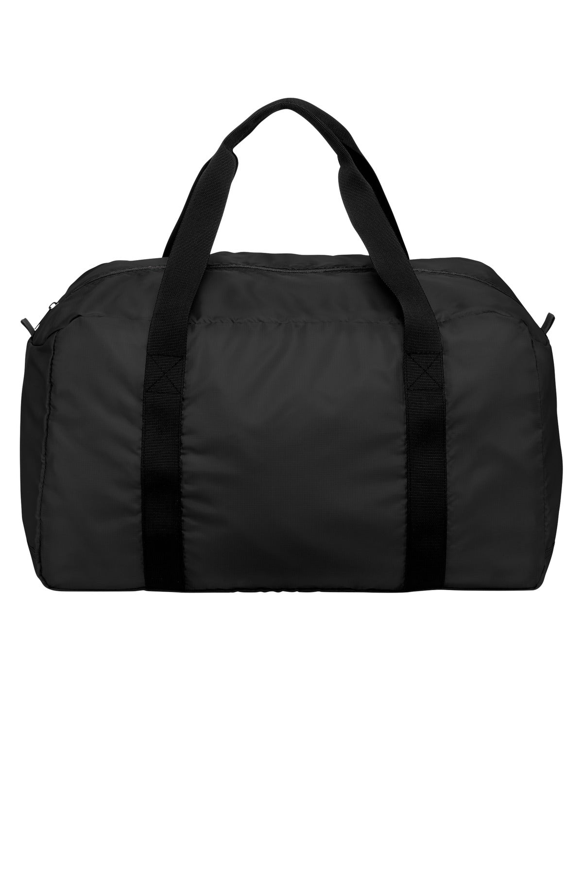 Port Authority Mini Ripstop Travel Duffel BG820 in Deep Black