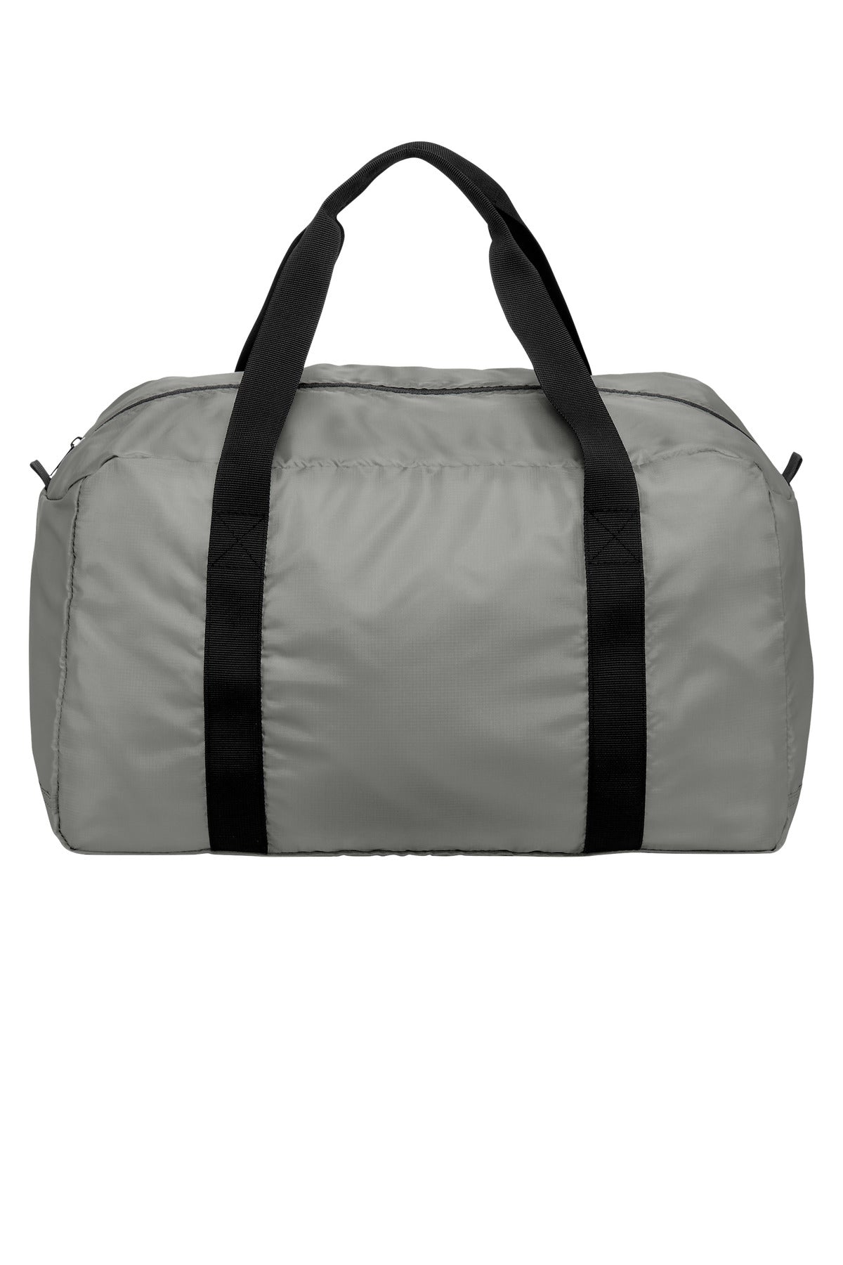 Port Authority Mini Ripstop Travel Duffel BG820 in Gusty Grey