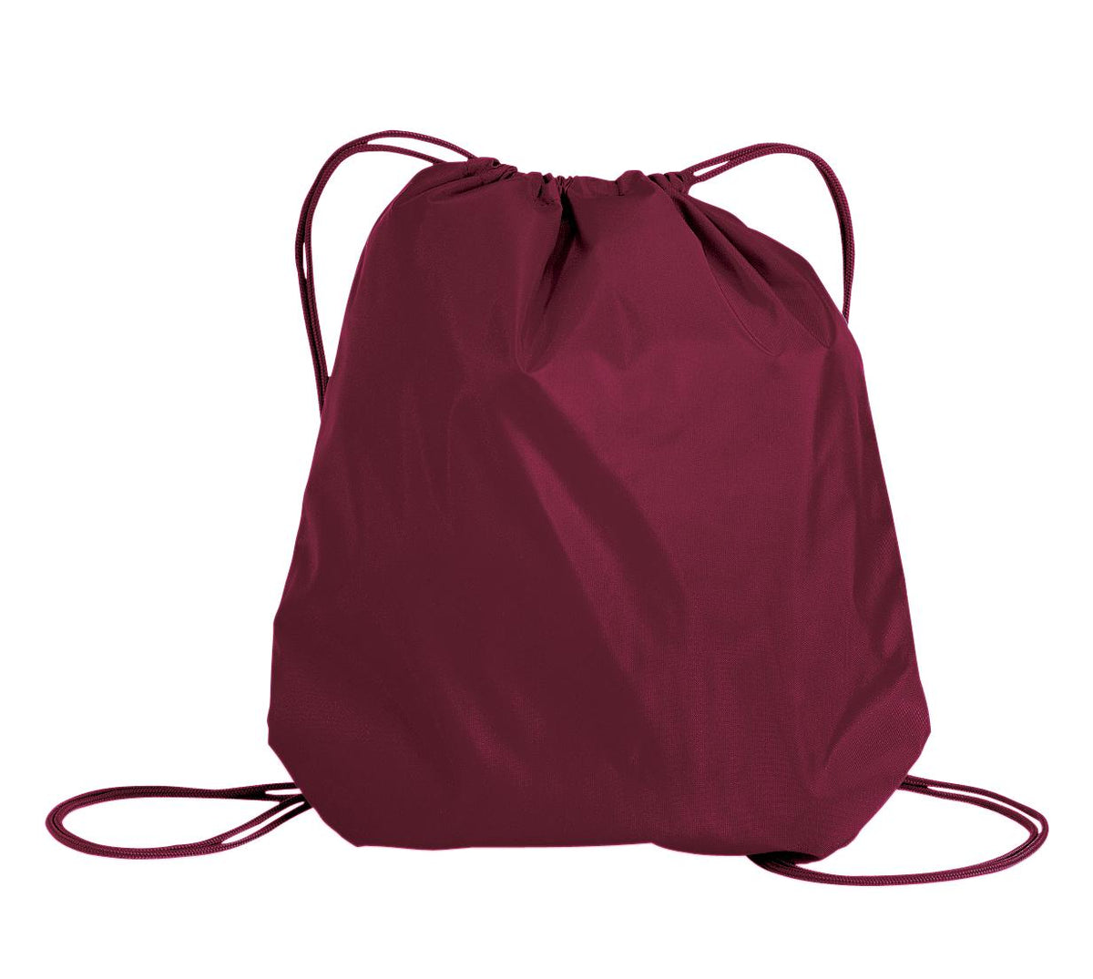 Port Authority - Cinch Pack.  BG85 in Maroon