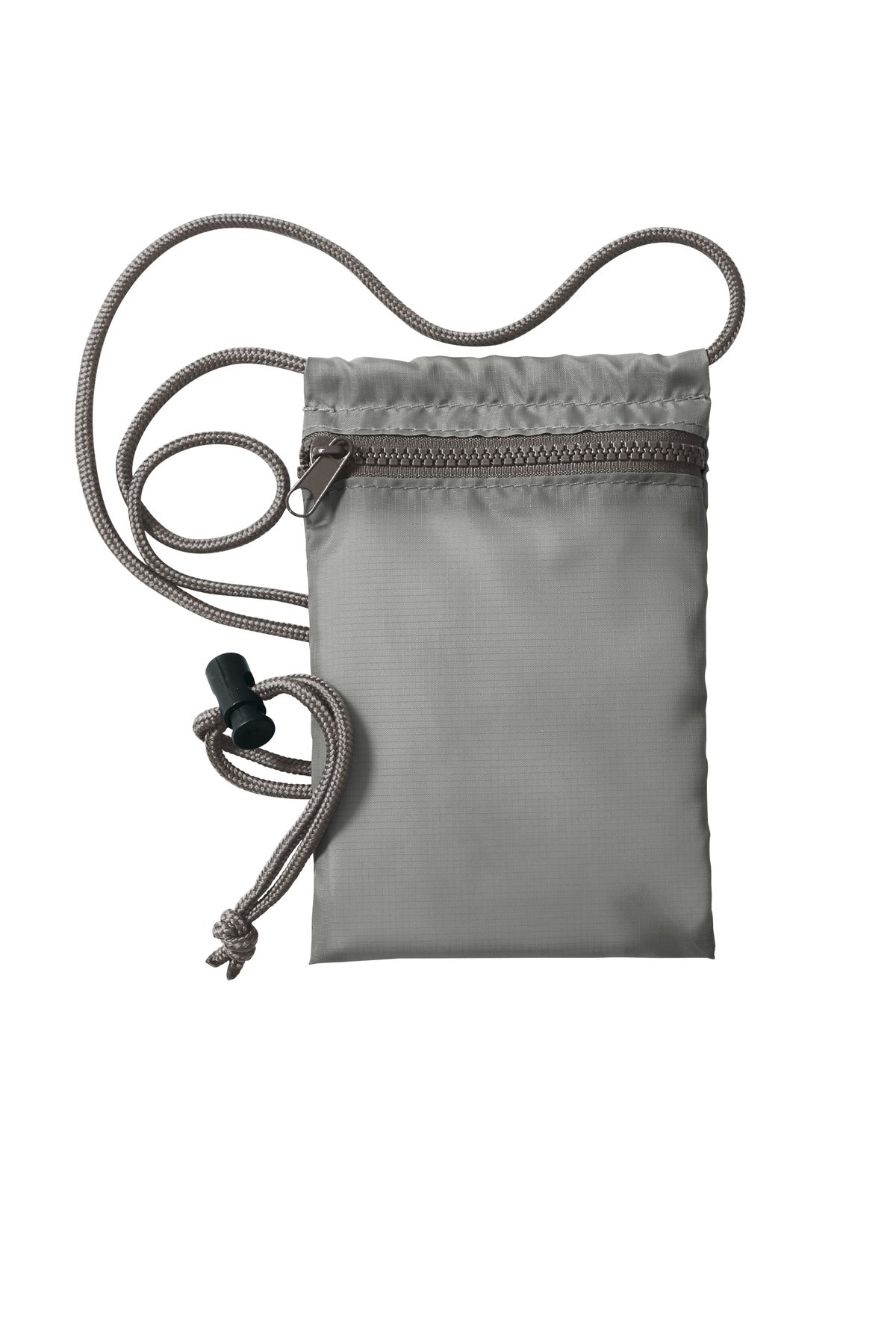 Port Authority Stash Crossbody Pouch (5-Pack)  BG917 in Gusty Grey/ Deep Smoke