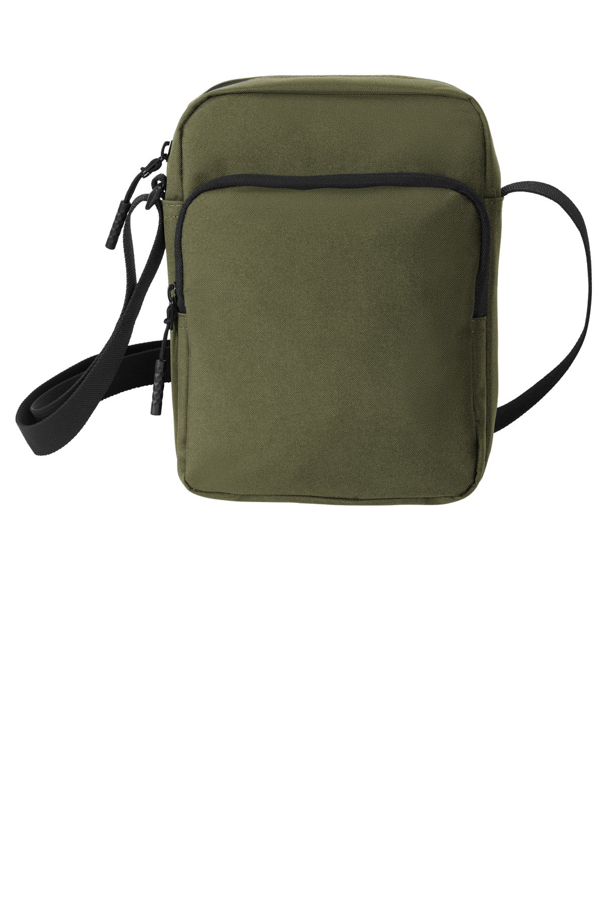 Port Authority Upright Crossbody Bag BG918 in Olive Green