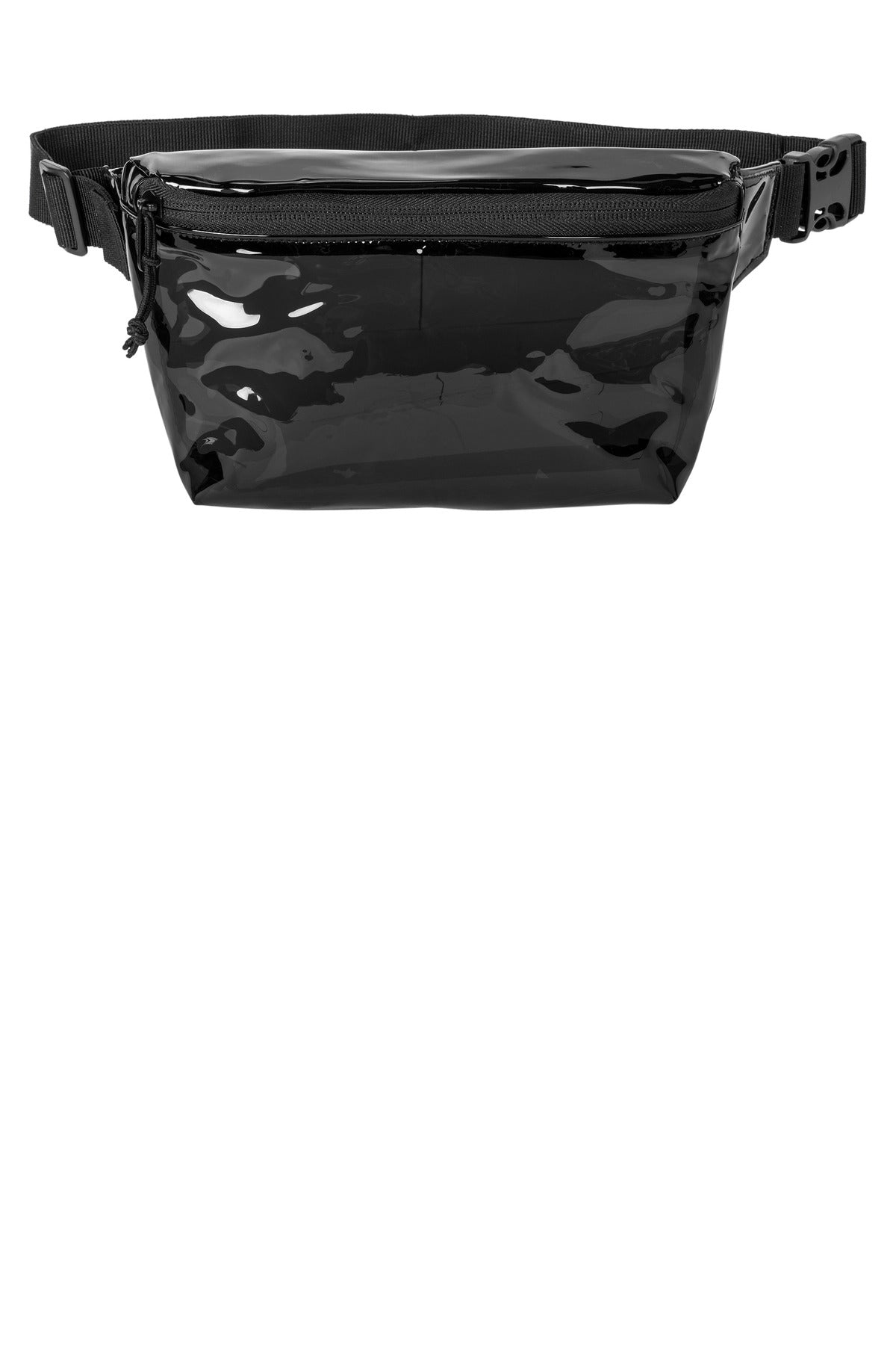 Port Authority Clear Hip Pack BG930 in Black Smoke/ Black
