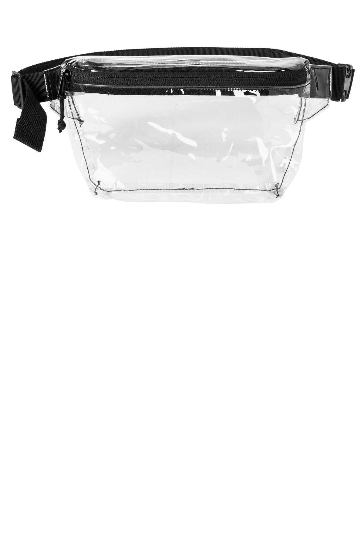 Port Authority Clear Hip Pack BG930 in Clear/ Black