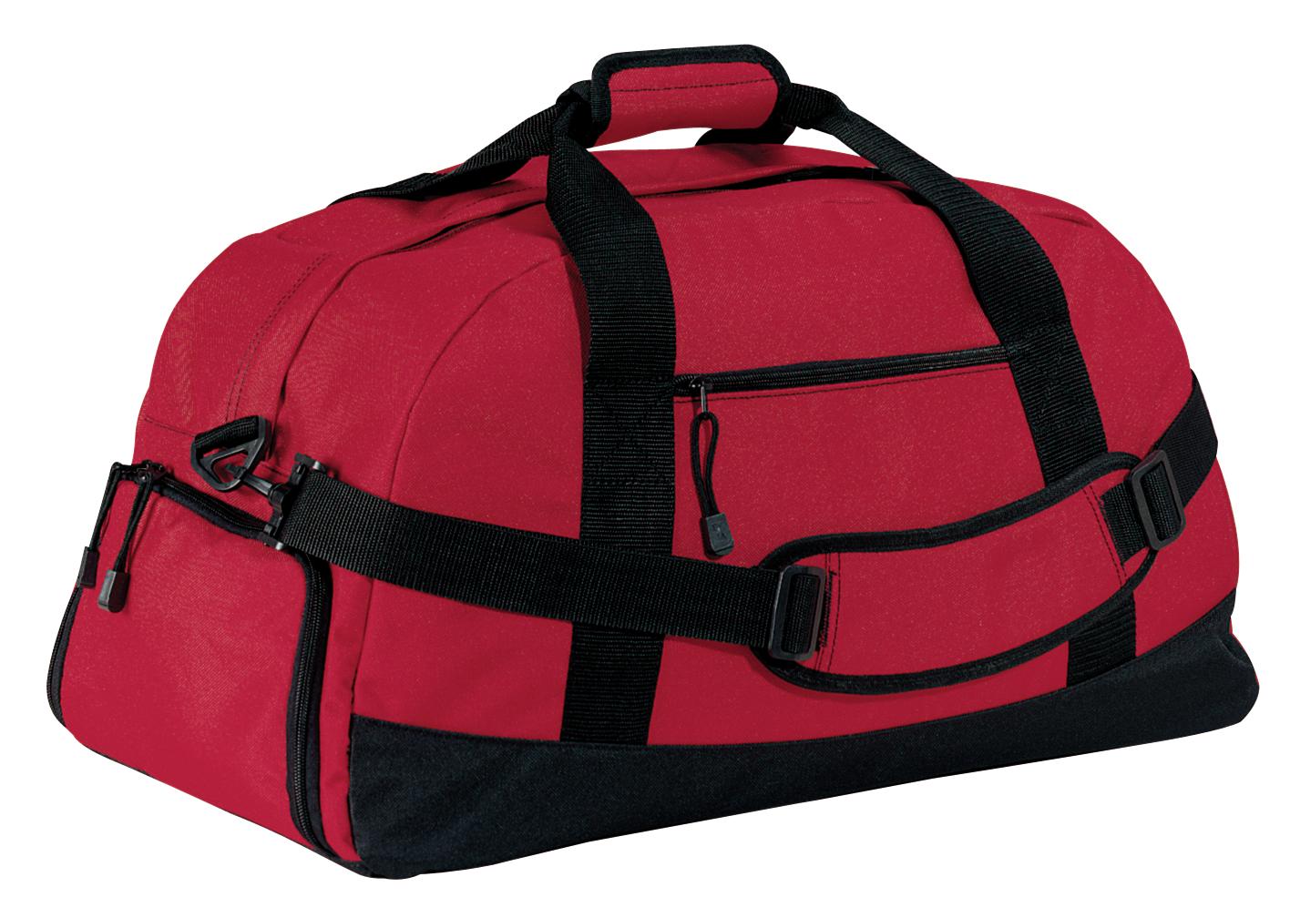 Port Authority - Basic Large Duffel.  BG980 in Red