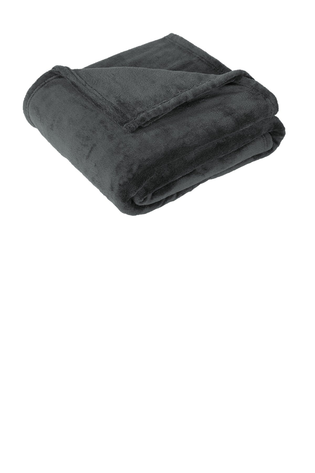 Port Authority  Oversized Ultra Plush Blanket. BP32 in Graphite