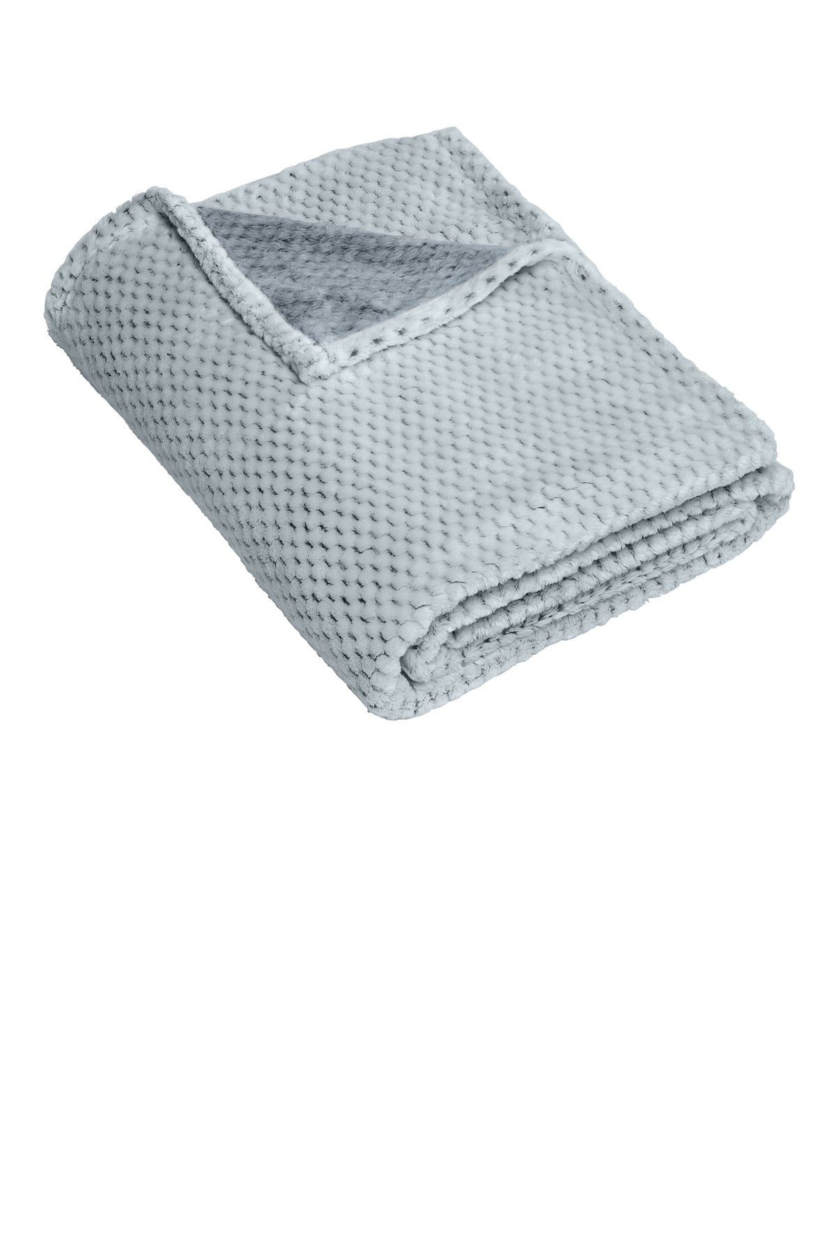 Port Authority  Plush Texture Blanket. BP35 in Dress Blue Navy