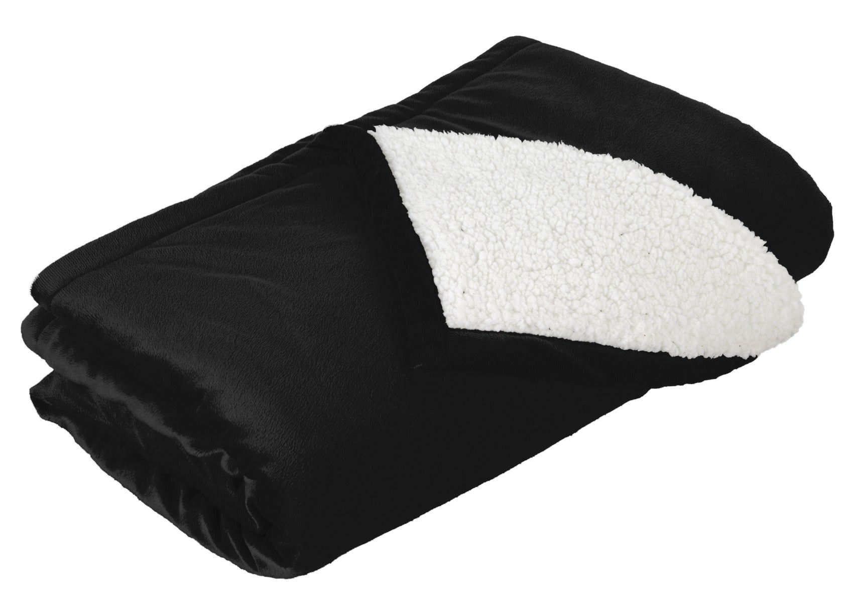 Port Authority Mountain Lodge Blanket. BP40 in Black