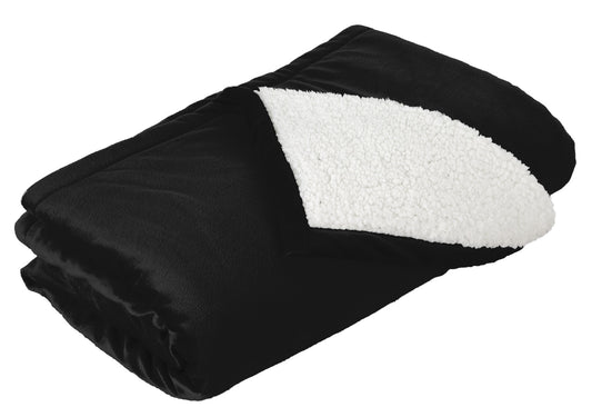 Port Authority Mountain Lodge Blanket. BP40 in Black