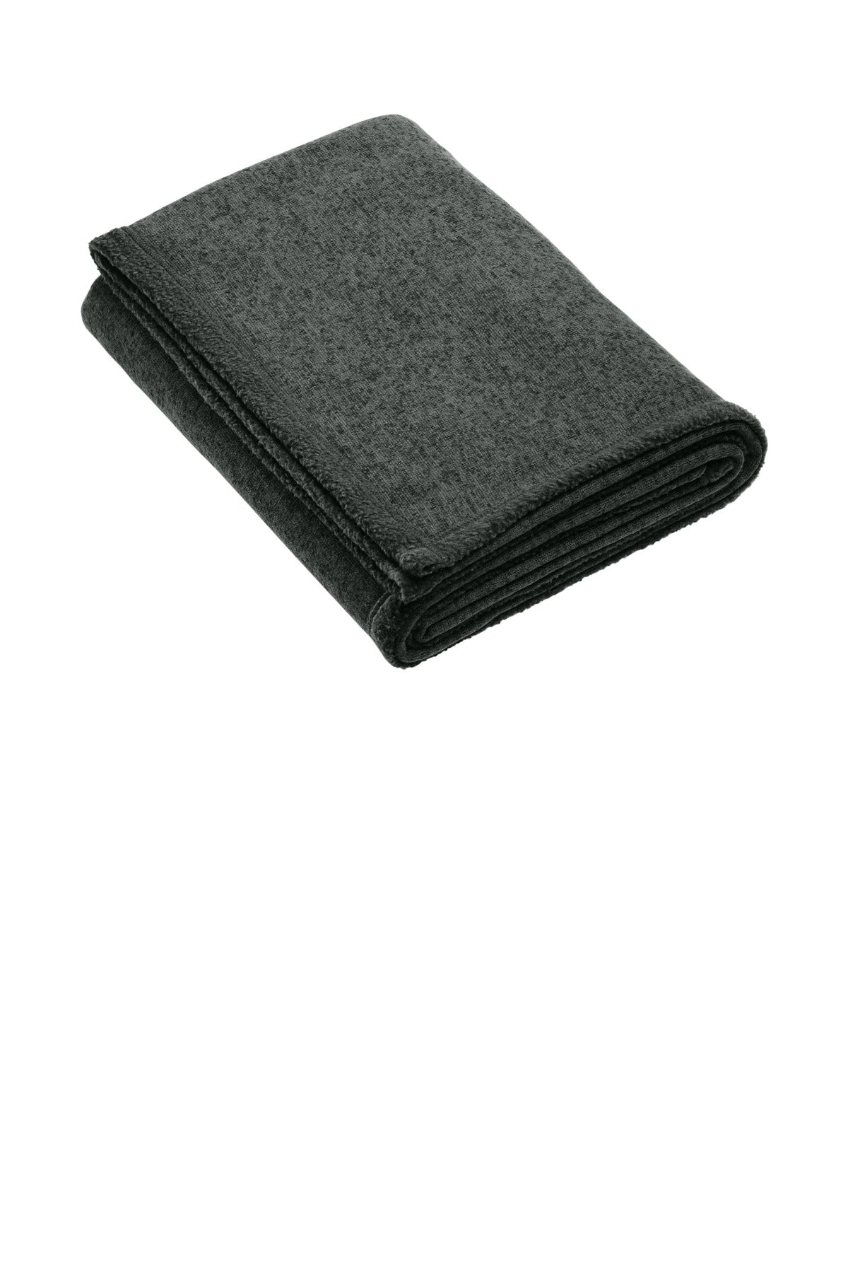 Port Authority Arc Sweater Fleece Blanket BP46 in Deep Smoke Heather