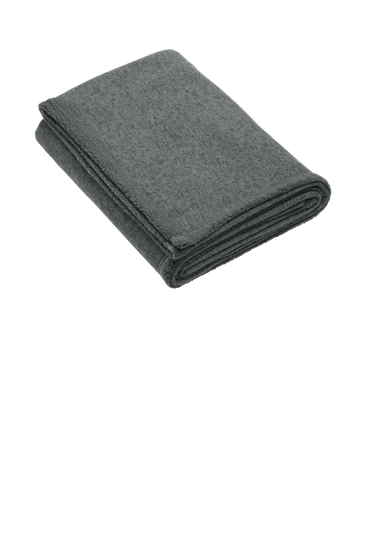 Port Authority Arc Sweater Fleece Blanket BP46 in Grey Smoke Heather
