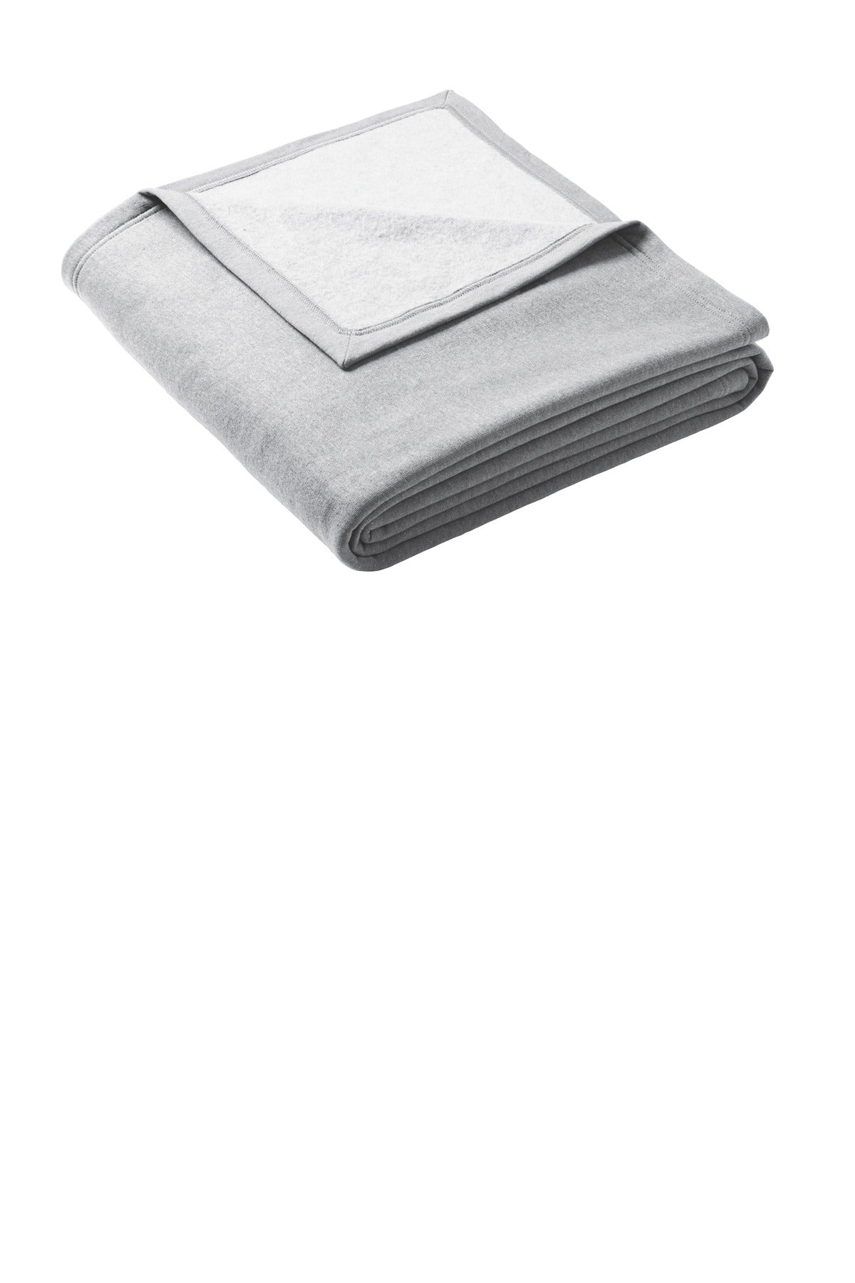 Port & Co Oversized Core Fleece Sweatshirt Blanket BP79 in Athletic Heather