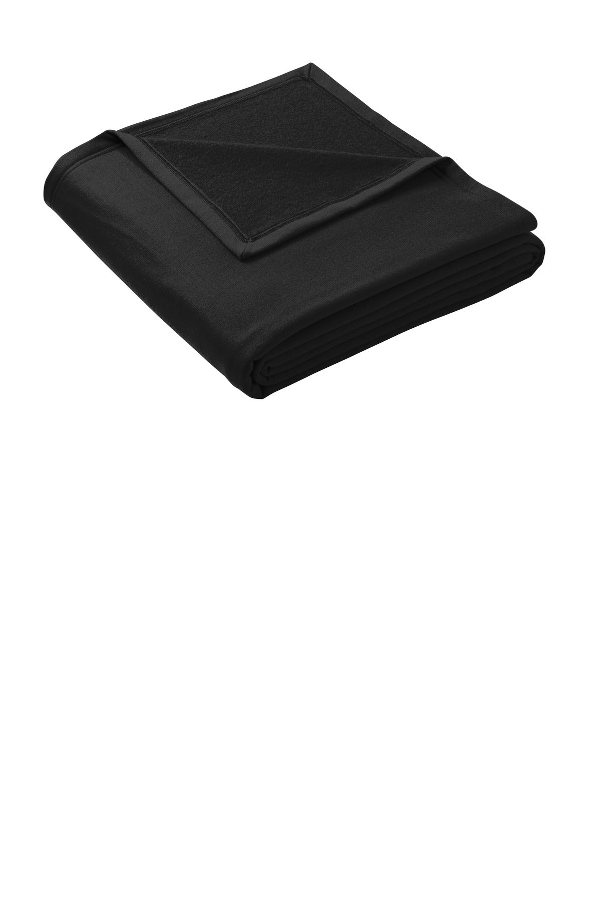 Port & Co Oversized Core Fleece Sweatshirt Blanket BP79 in Jet Black