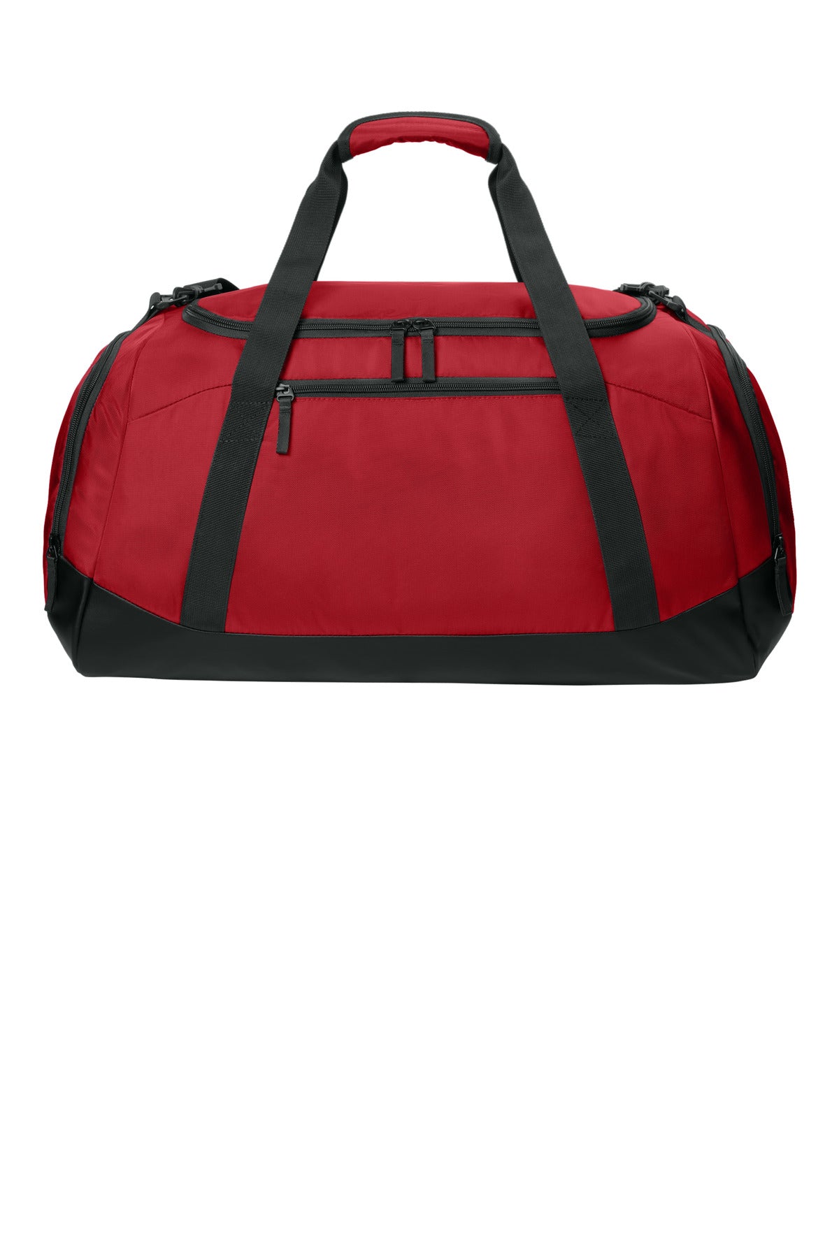 Sport-Tek Large Rec Duffel BST505 in Deep Red