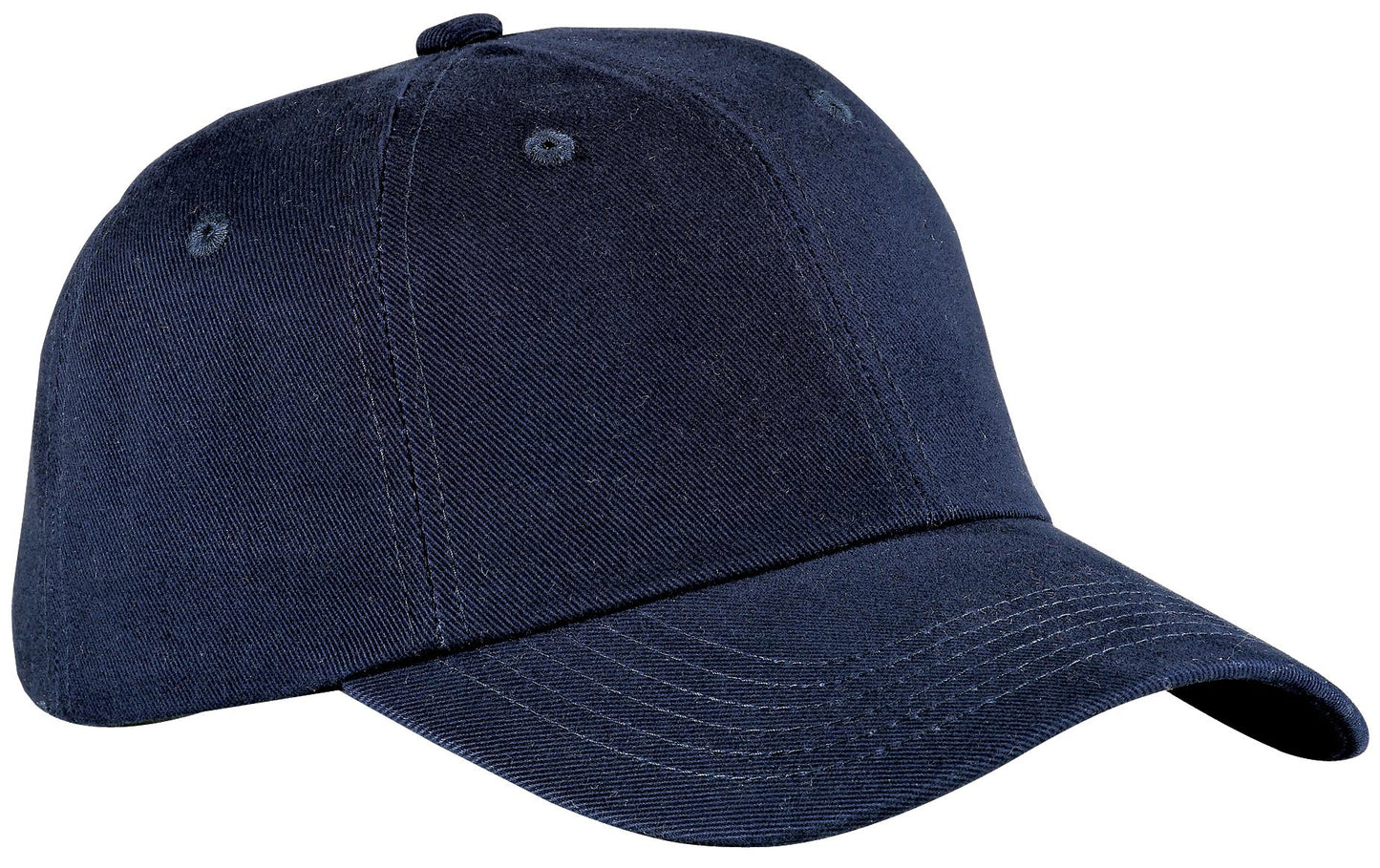 Port Authority Unstructured Brushed Twill Cap.  BTU in Navy