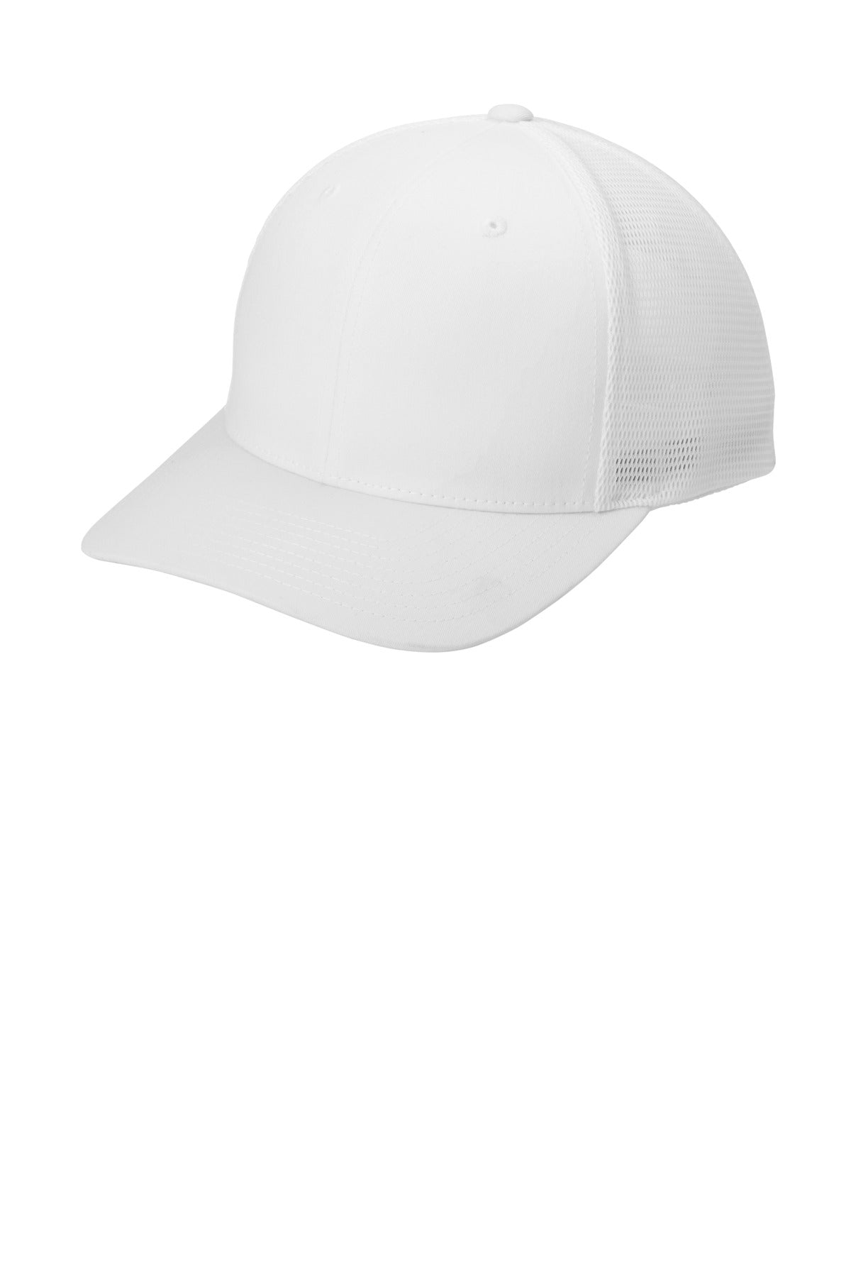 Port Authority Flexfit 110 Mesh Cap C110 in White/ White