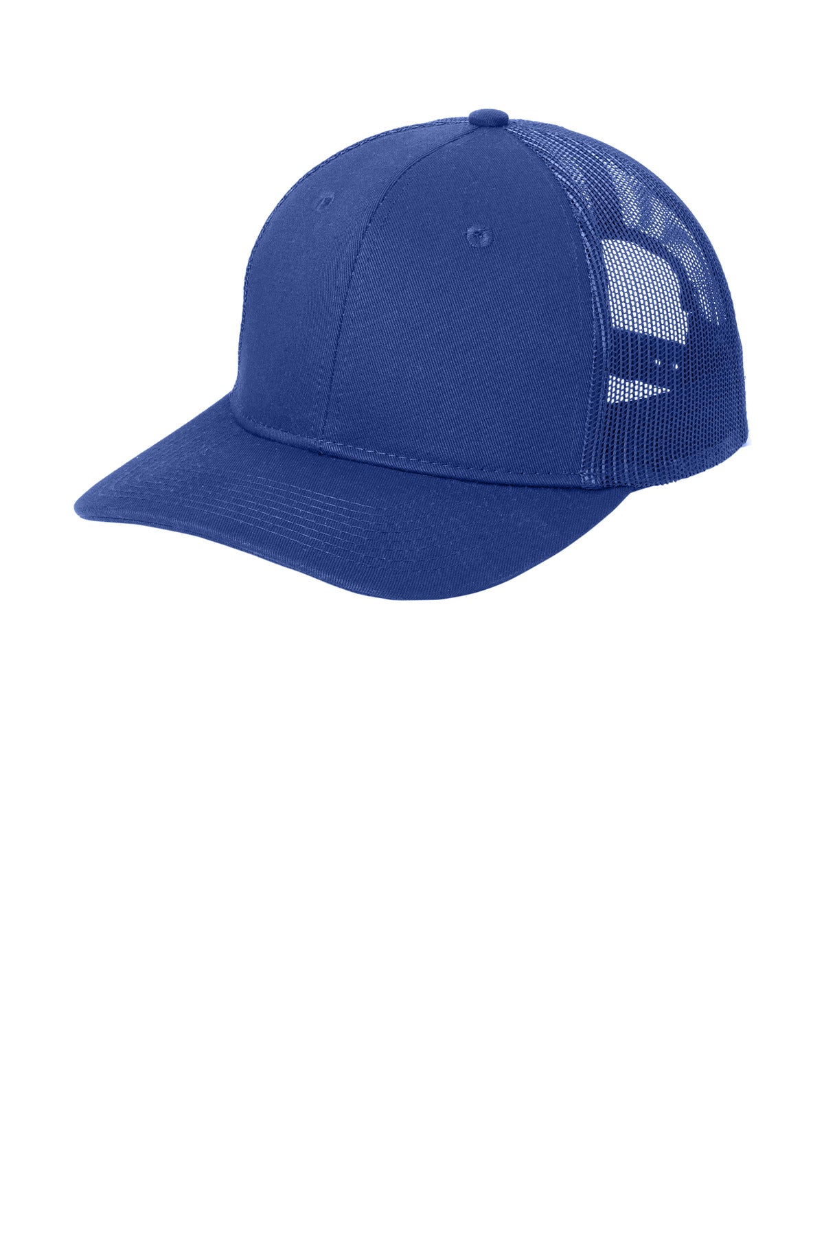 Port Authority Snapback Trucker Cap. C402 in Patriot Blue