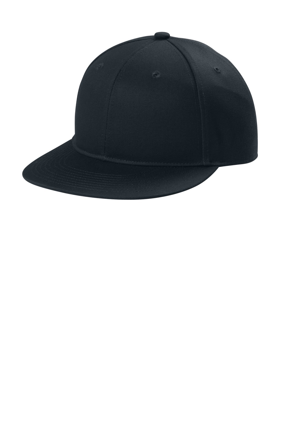Port Authority Snapback Flat Bill Cap C406 in Rich Navy
