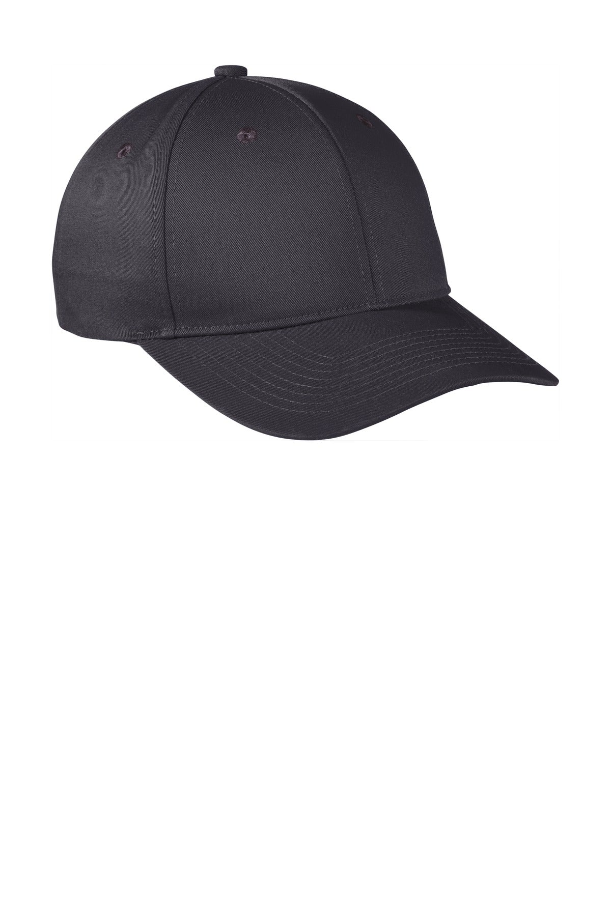 Port Authority  Snapback Fine Twill Cap  C801 in Graphite