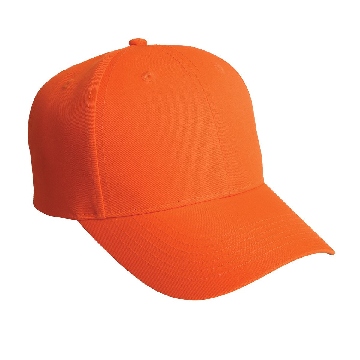 Port Authority Solid Enhanced Visibility Cap. C806 in Safety Orange